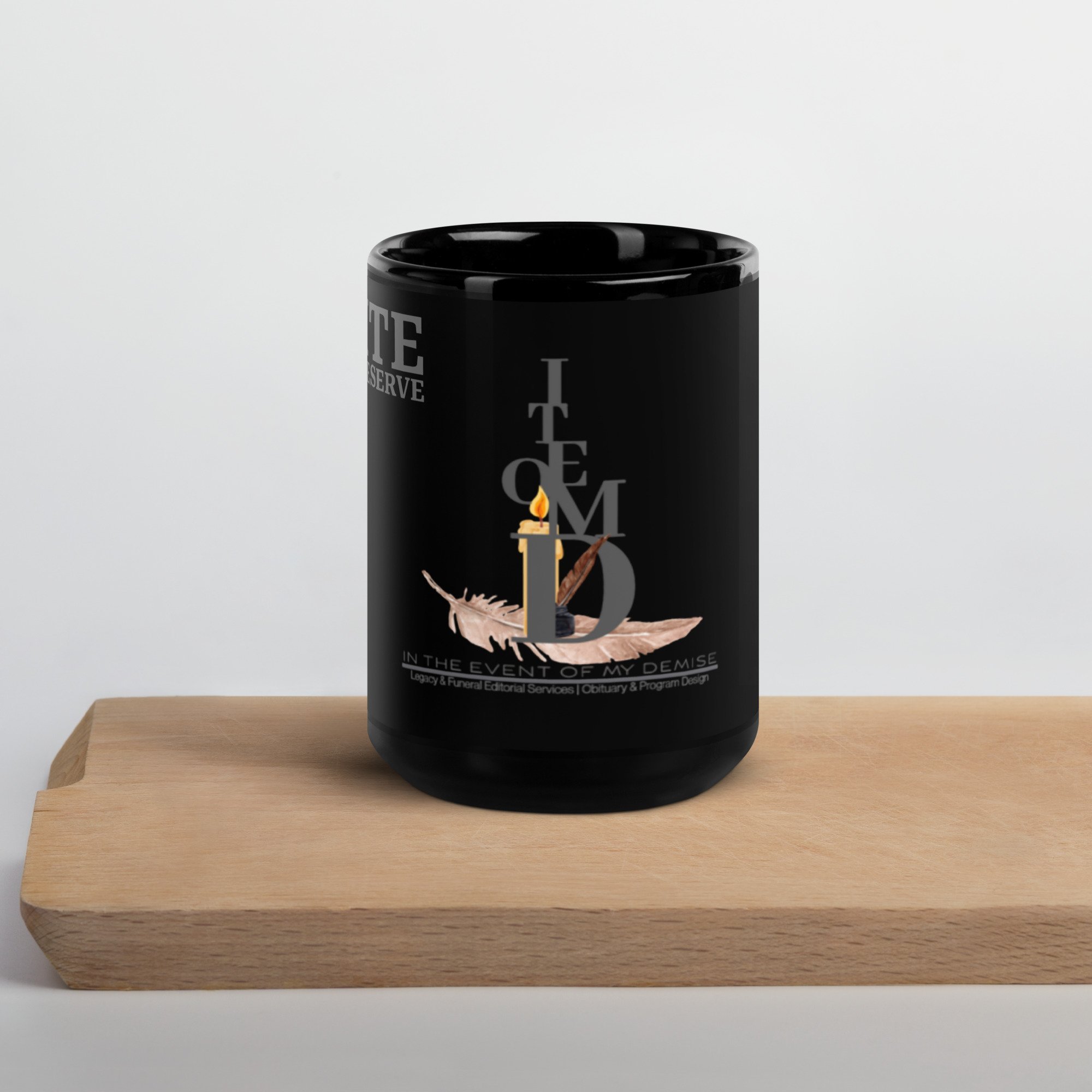 The WRITEOMD Mug (black)