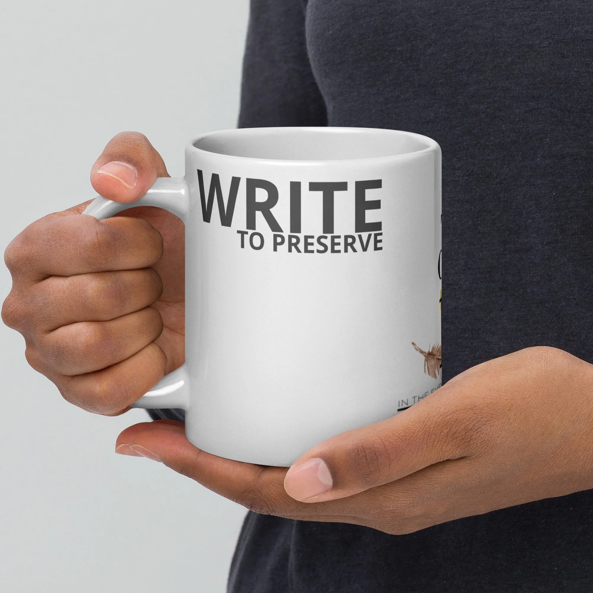The WRITEOMD Mug (white)