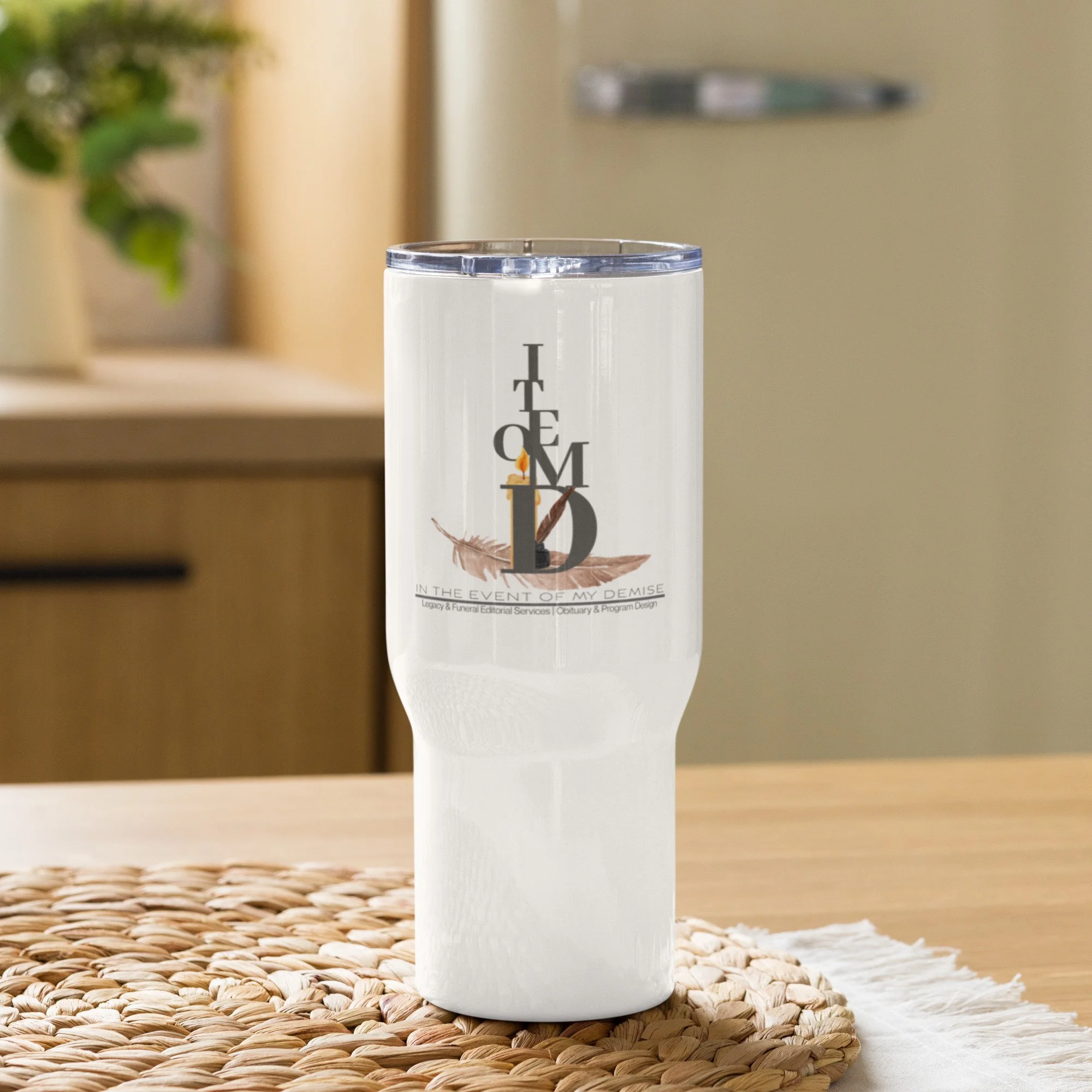 WRITE NOW.™ Travel Mug | Storykeeper Collection