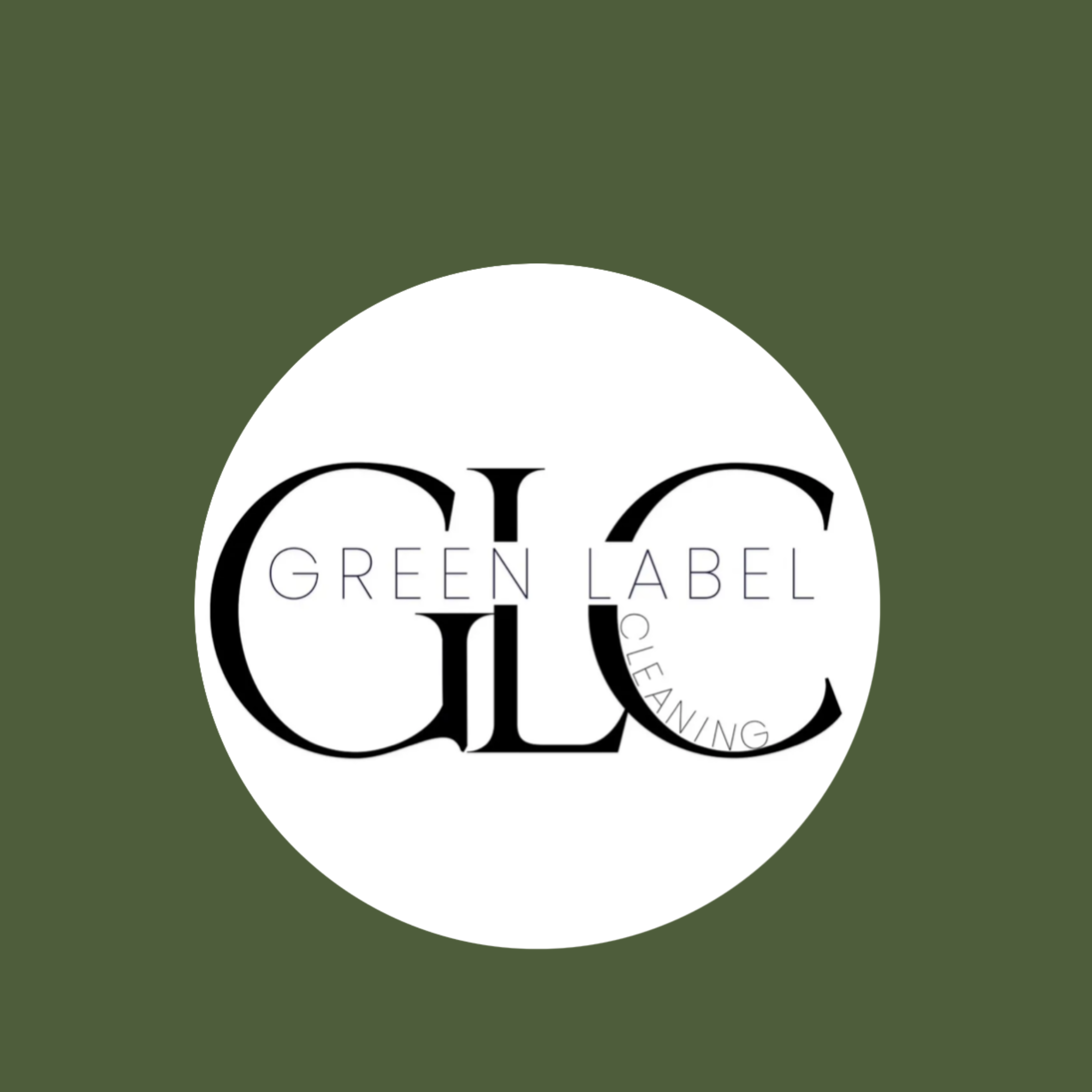 Logo of GREEN LABEL CLEANING, a featured story on ITEOMD.