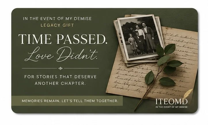 Time Passed. Love Didn’t. Legacy Gift
