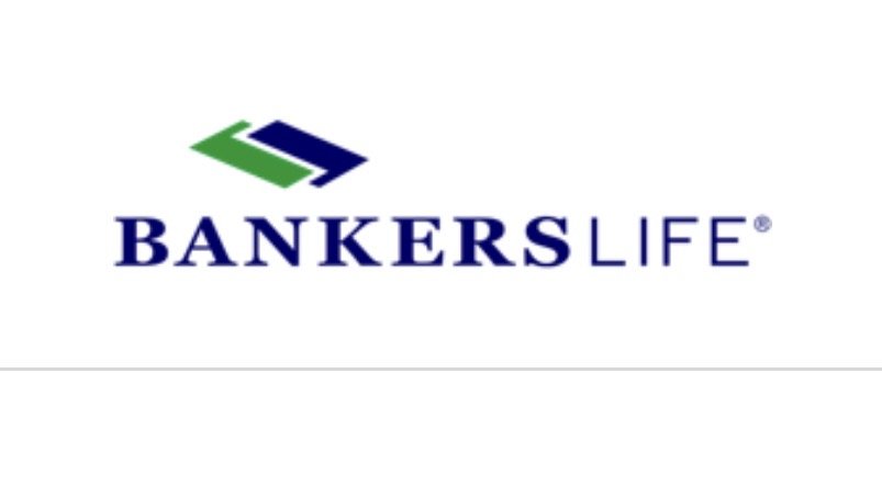 Logo for BANKERS LIFE, highlighting a community partnership in preserving memories through life and health insurance.