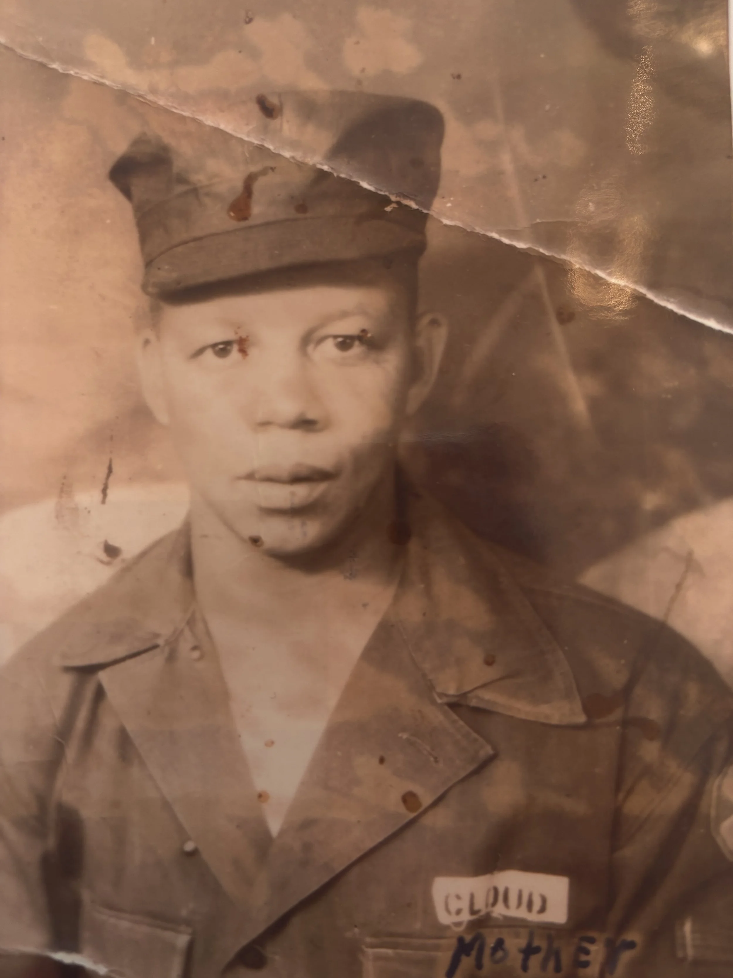 Vintage portrait photograph preserved as part of a personal legacy collection.