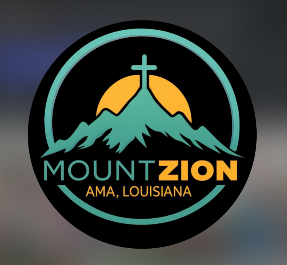 Logo representing MOUNT ZION BAPTIST CHURCH OF AMA LOUISIANA, featured in ITEOMD’s collection of storytelling, branding, and memorial design work.