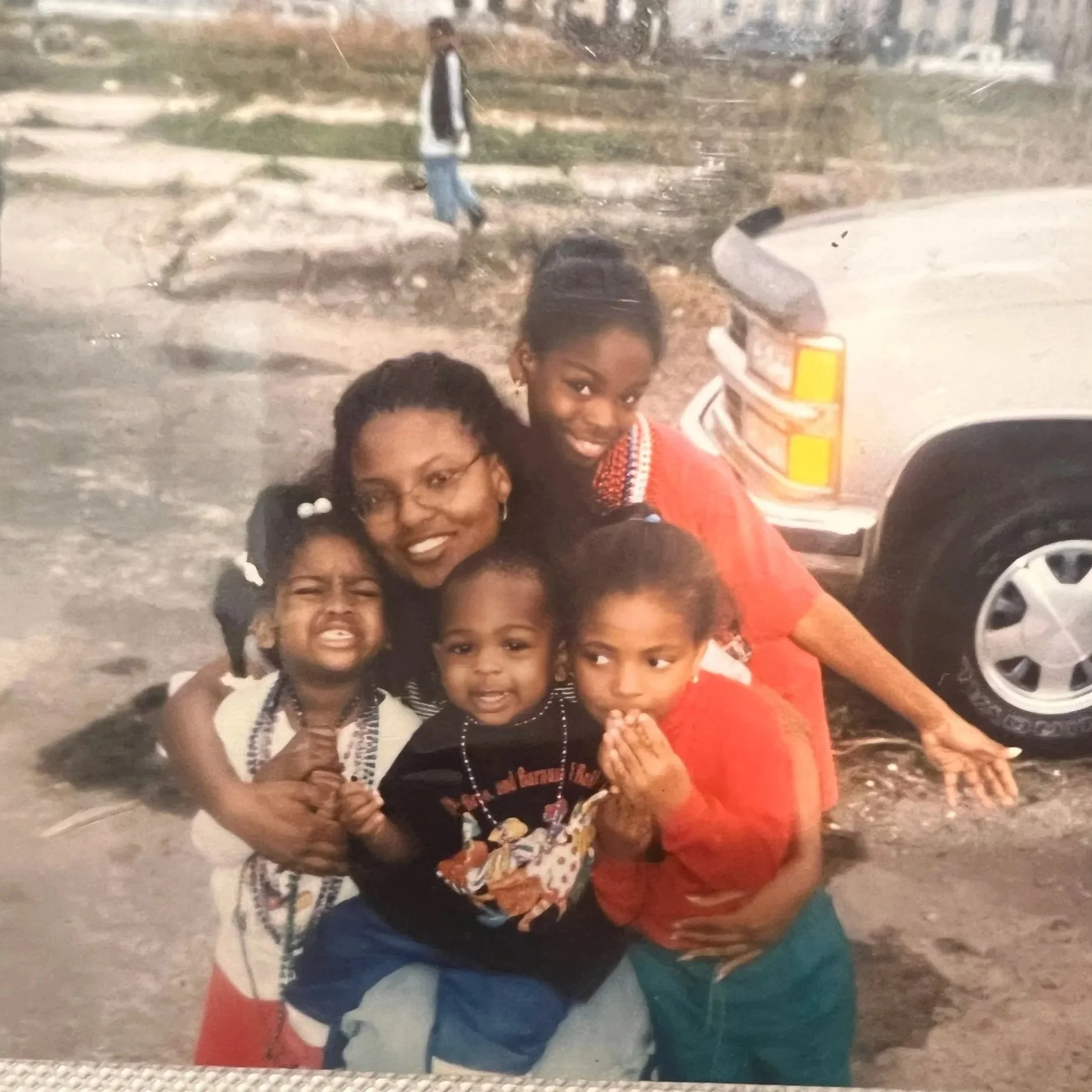 Family gathered together in a treasured photograph celebrating love, connection, and shared memories.
