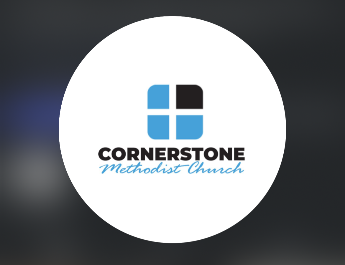 Logo of Cornerstone Methodist Church of New Orleans, highlighting a community partnership in preserving memories through faith and religion.