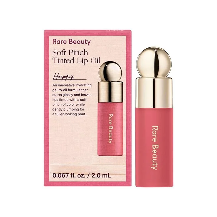 Rare Beauty by Selena Gomez Mini Soft Pinch Tinted Lip Oil Stain, Size_ _067 FL Oz, Happy.jpg