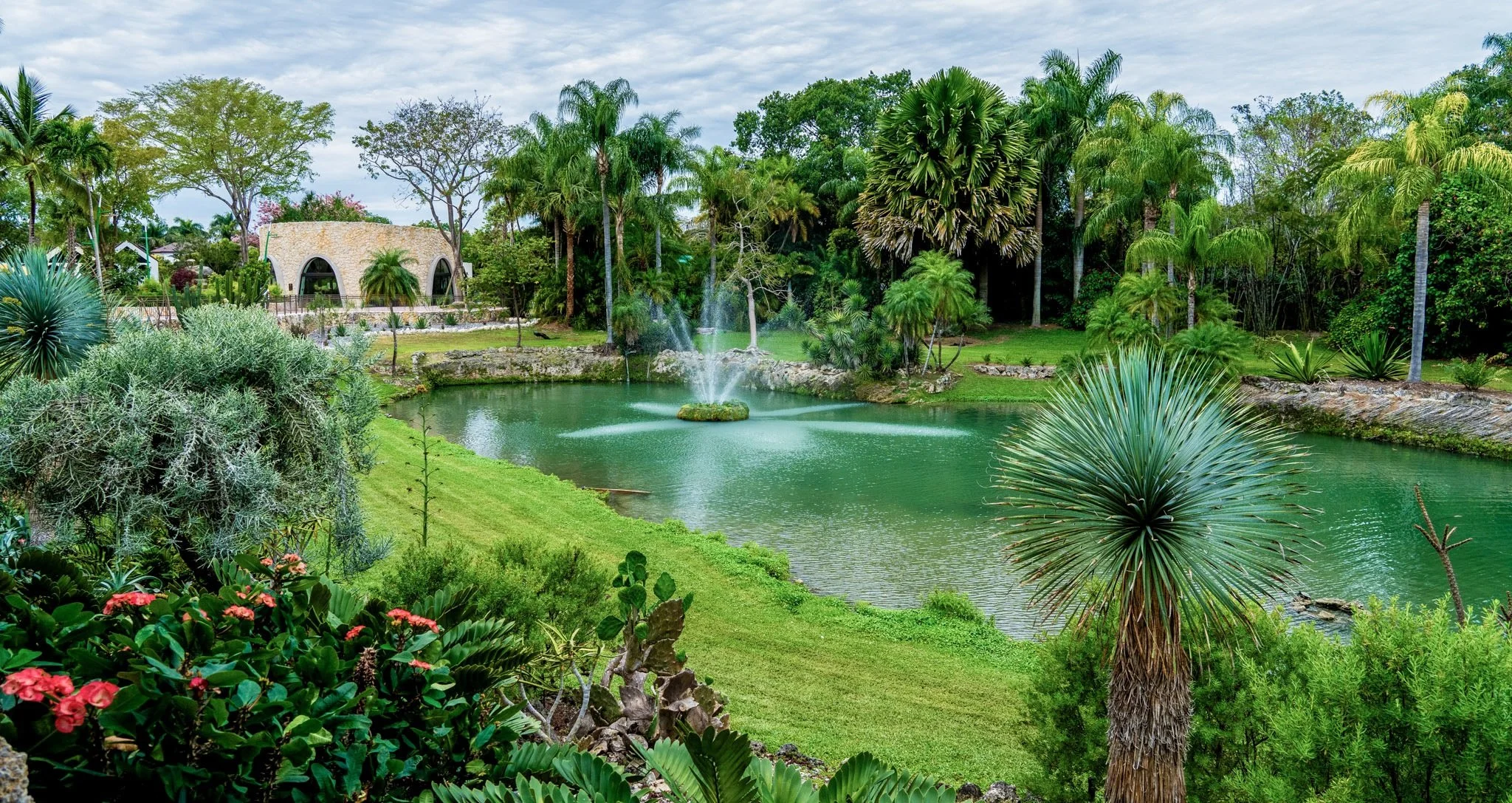 Walk across the street to Pinecrest Gardens