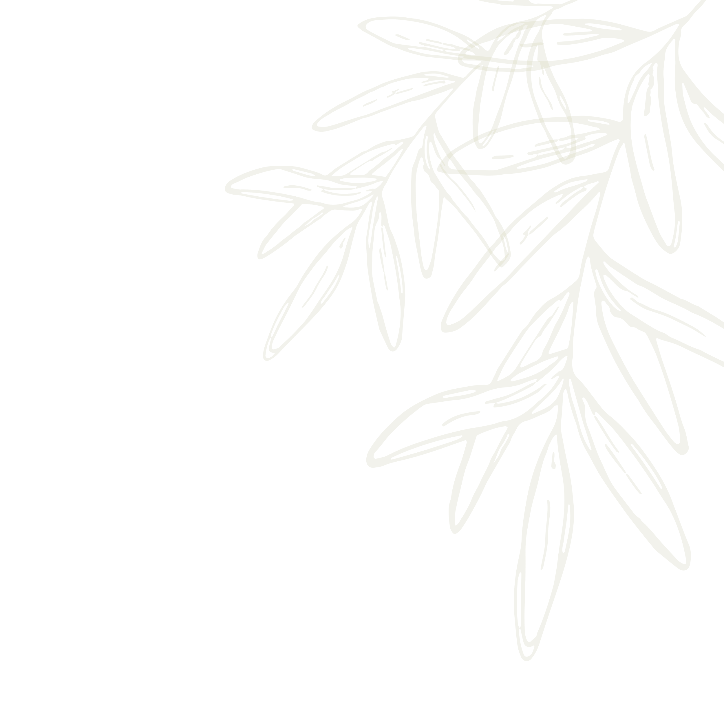 A decorative illustration of light-colored leaves on a dark background.