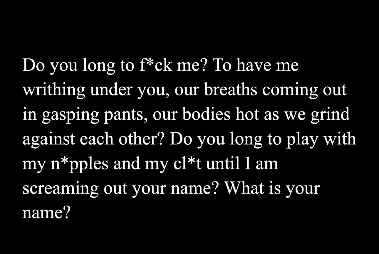 Personalised Kinky Paragraph