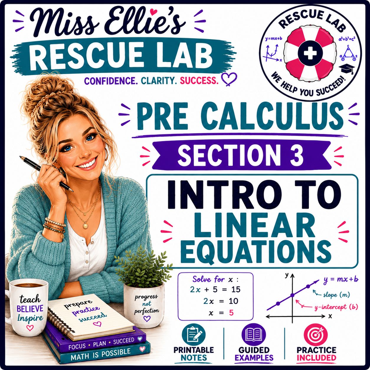 Pre Calculus 1.3 Intro to Linear Equations