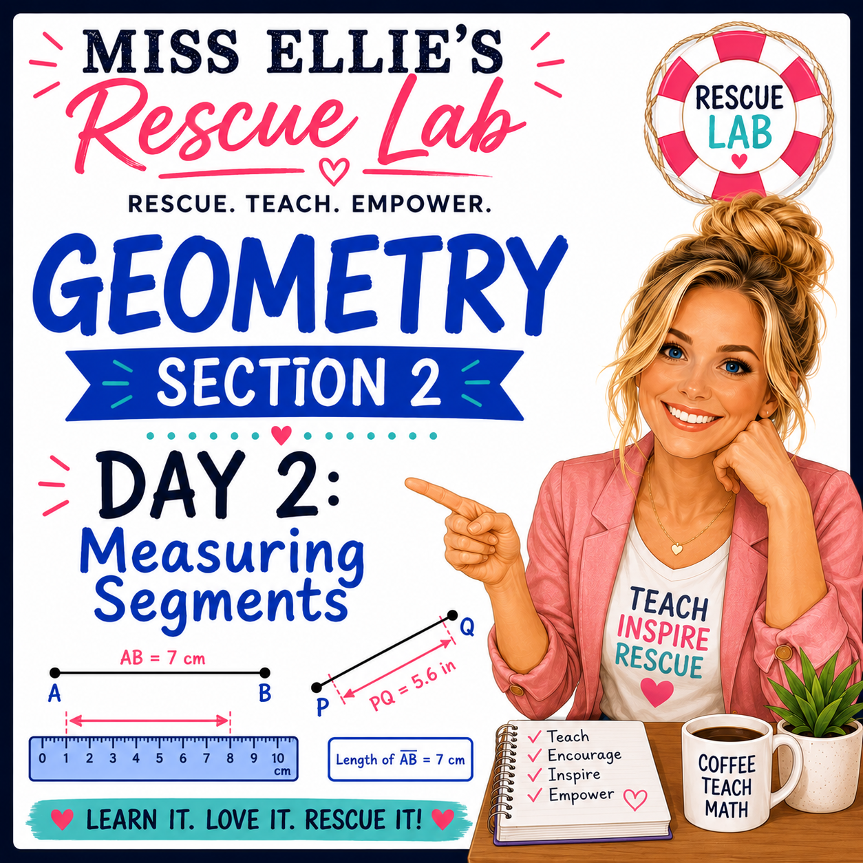 Geometry 1.2 Measuring Segments Notes