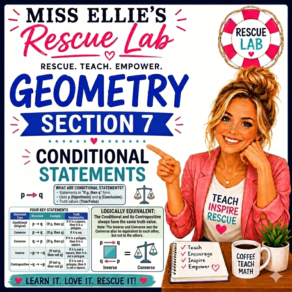 Geometry 1.7 Conditional Statements Notes