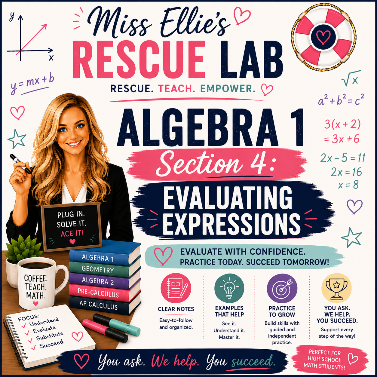 Algebra 1.4 Evaluating Expressions