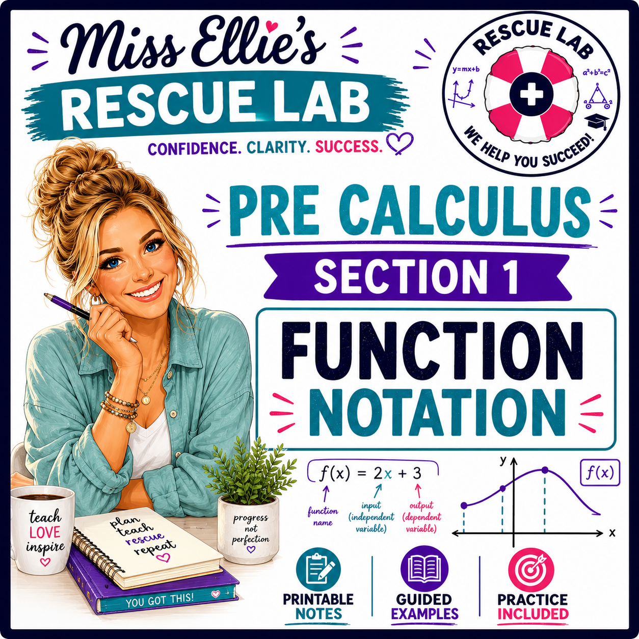 Pre Calculus 1.1 Function Notation Notes