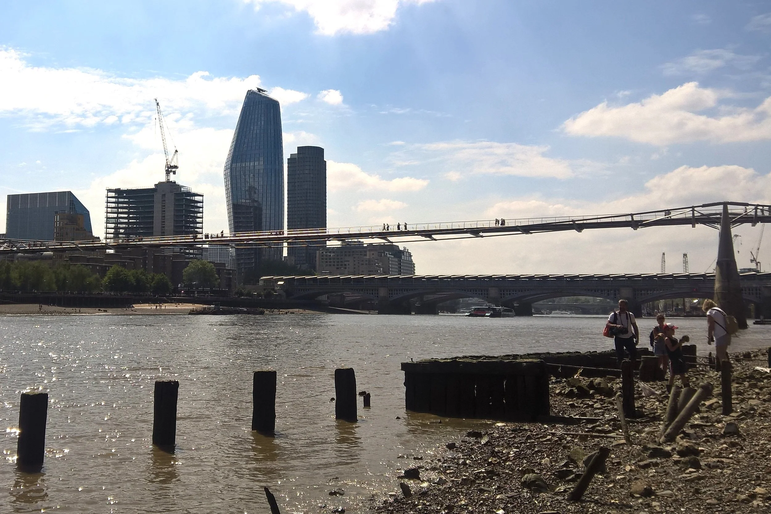 Mudlarking on The Thames