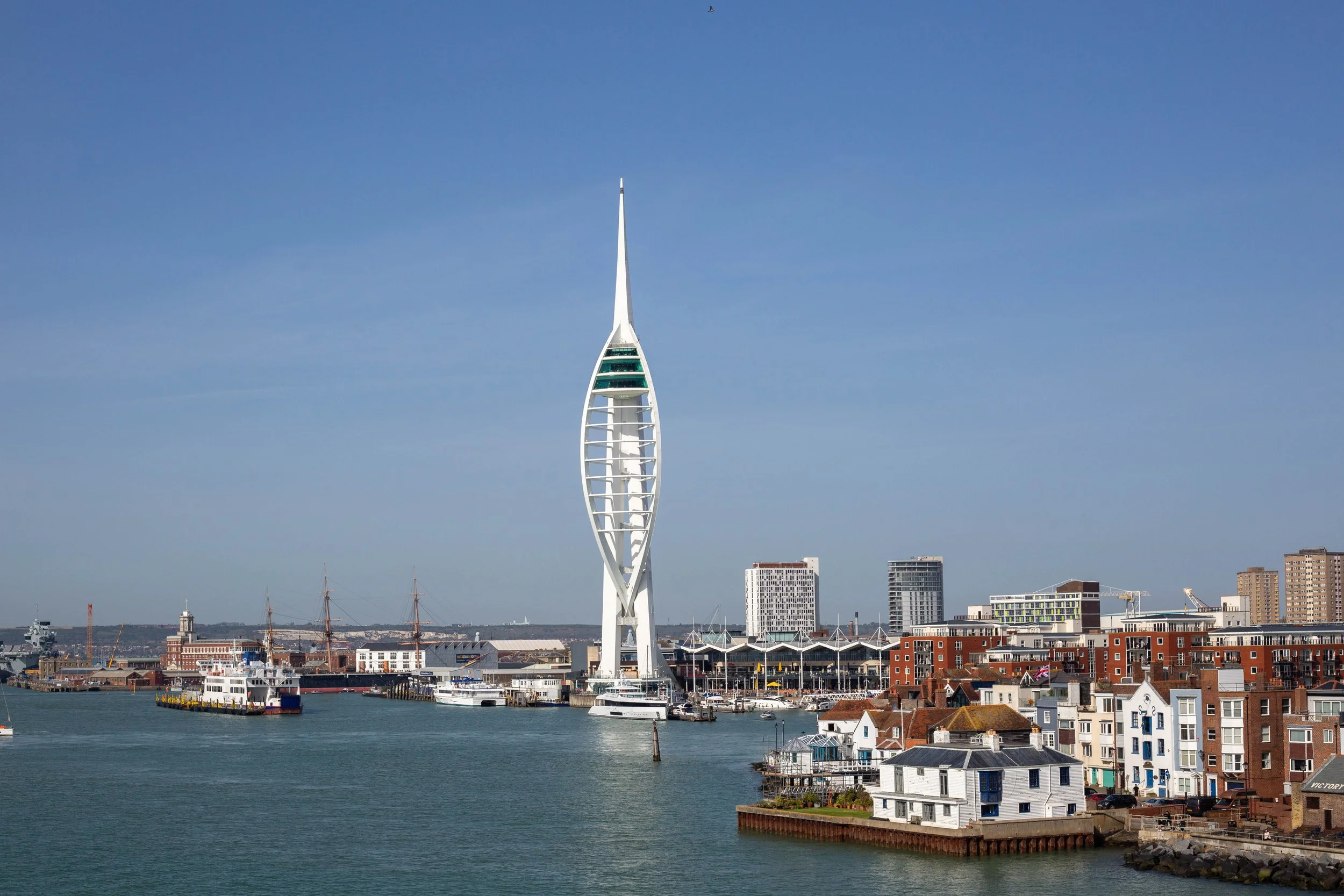 harbour, Solent, Spinnaker Tower