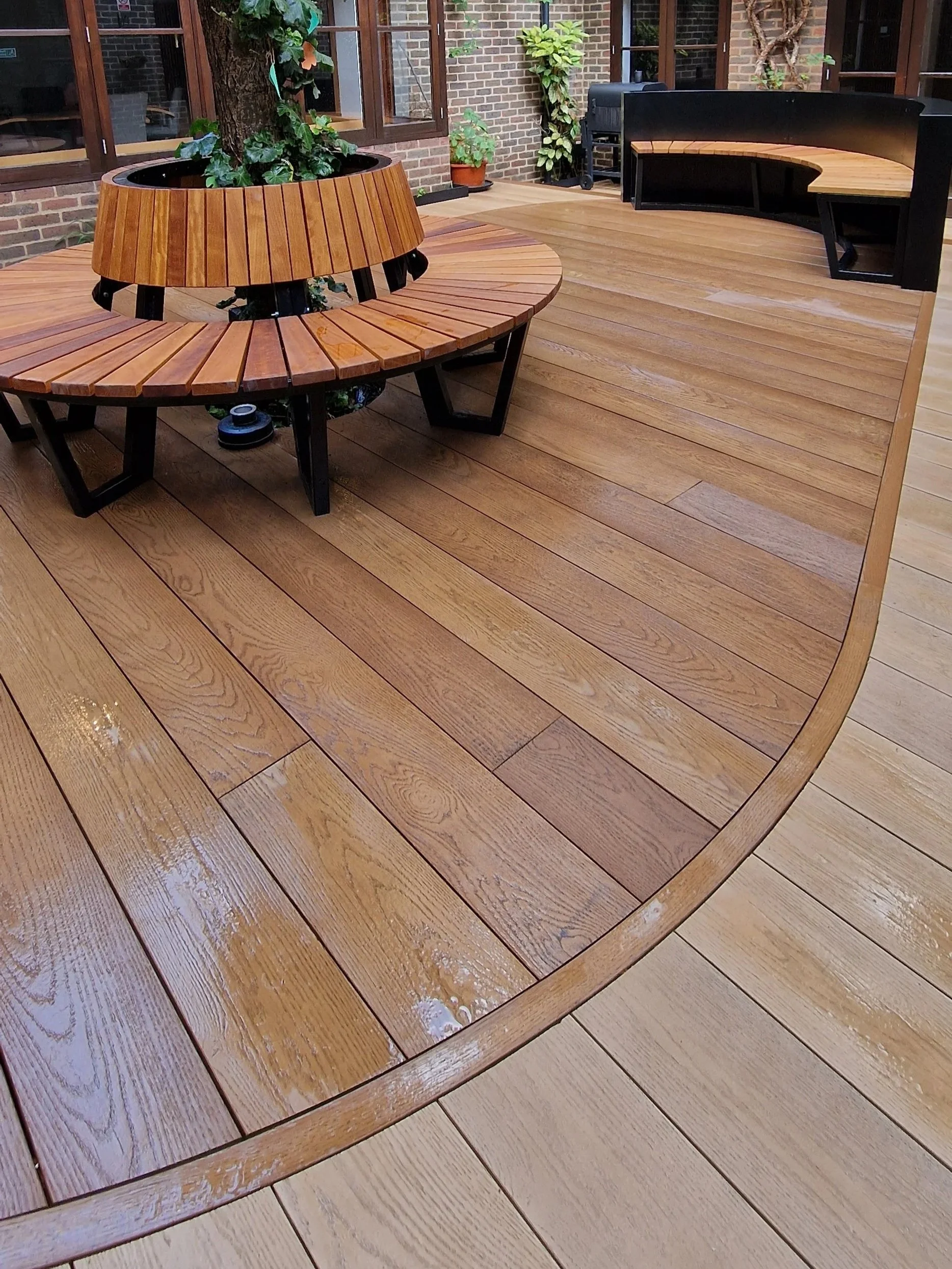 Millboard Decking - Central London with bench.jpg