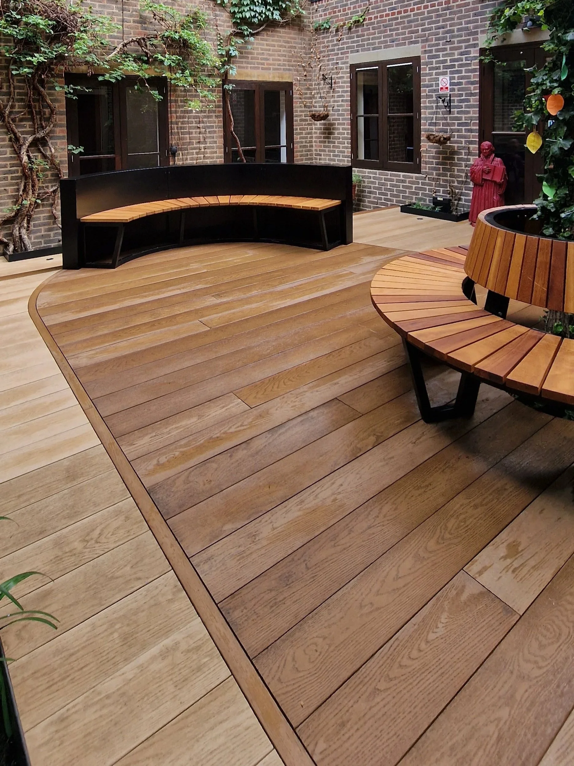 Millboard Decking - Central London with bench.jpg