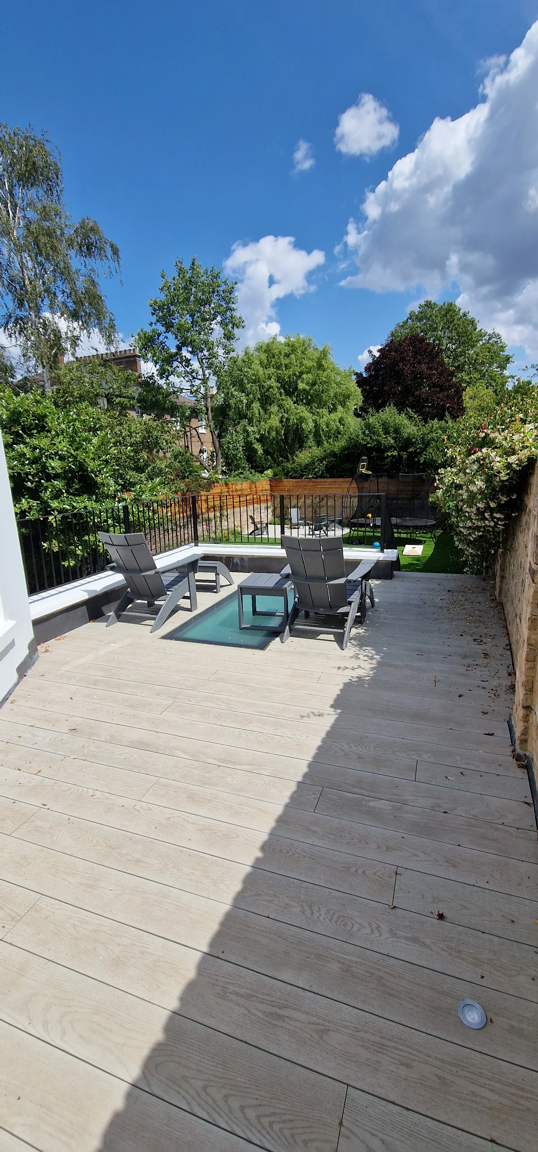 Millboard Decking & Porcelain Patio