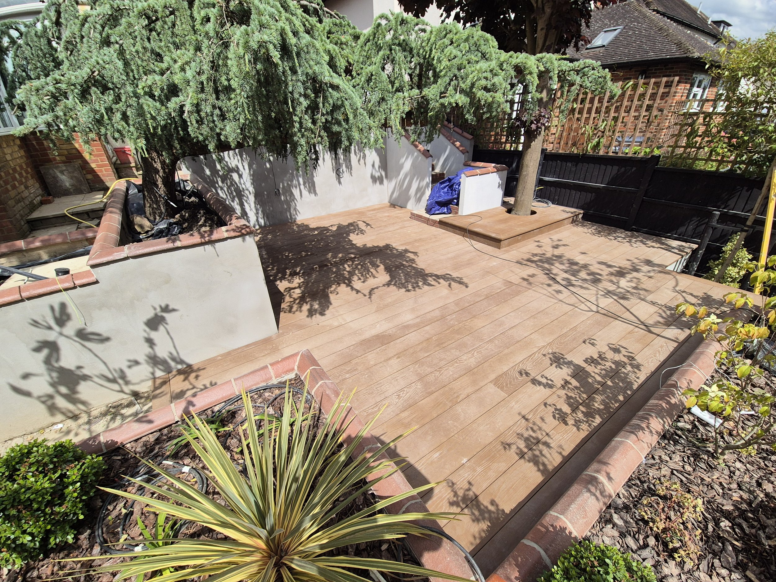 Luxury Millboard Golden Oak Decking with Sunken Hot Tub & Bespoke Garden Transformation – London (6).jpg