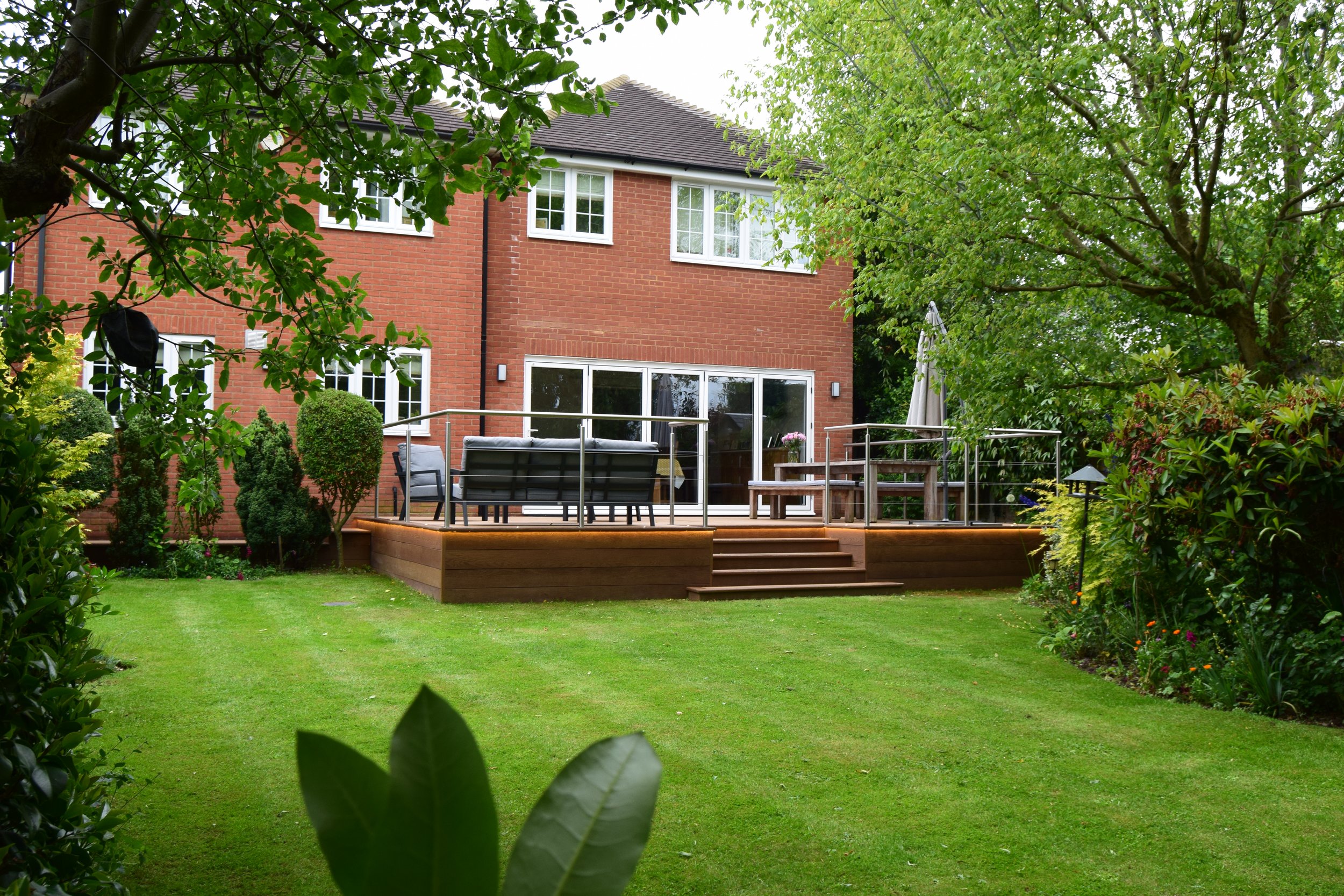 Timber to Millboard Decking Transformation in Shenfield, Essex (13).JPG