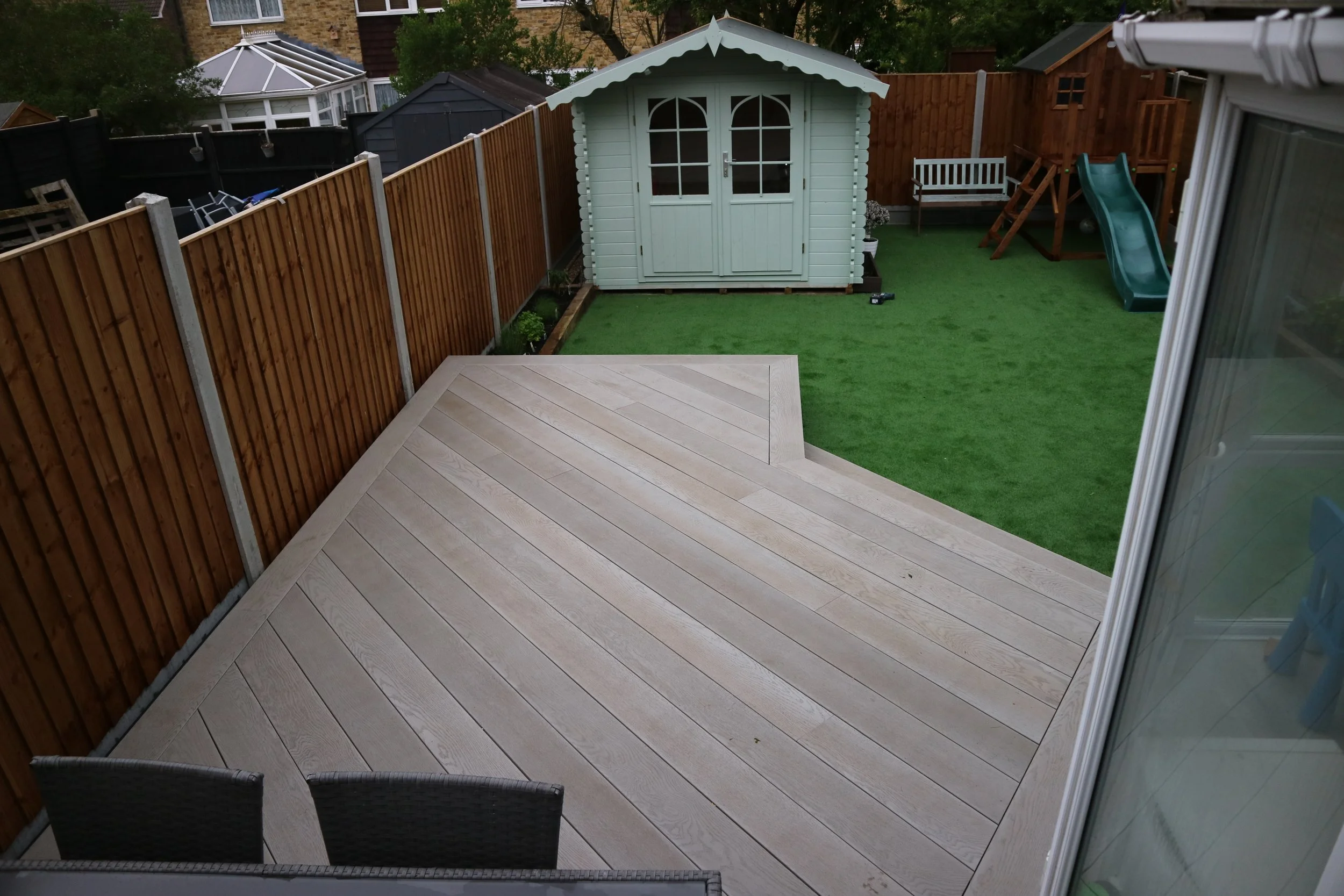 Millboard Composite Decking Installation in Harlow, Essex (18).JPG
