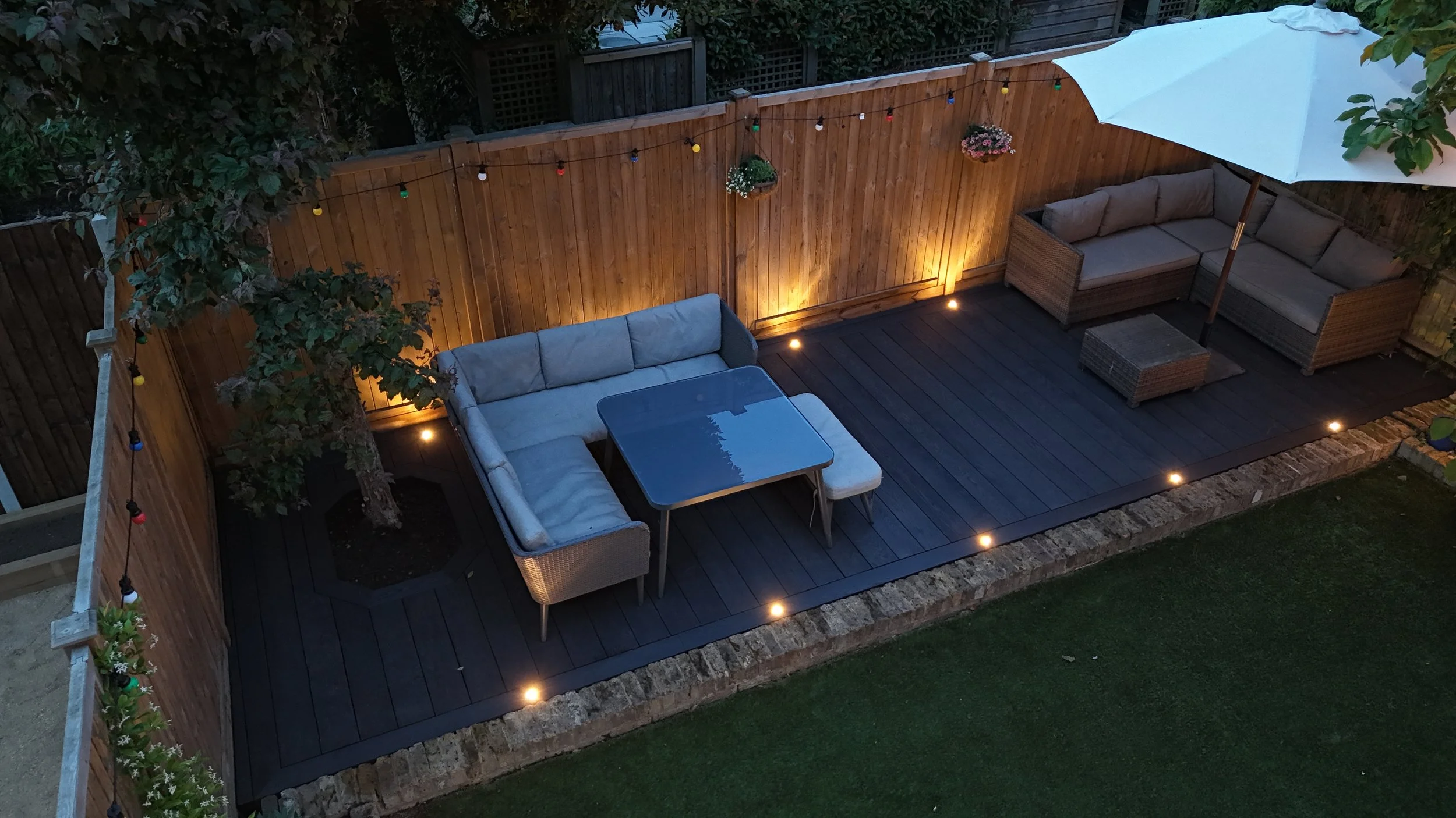 Burnt Cedar Millboard Decking in Richmond
