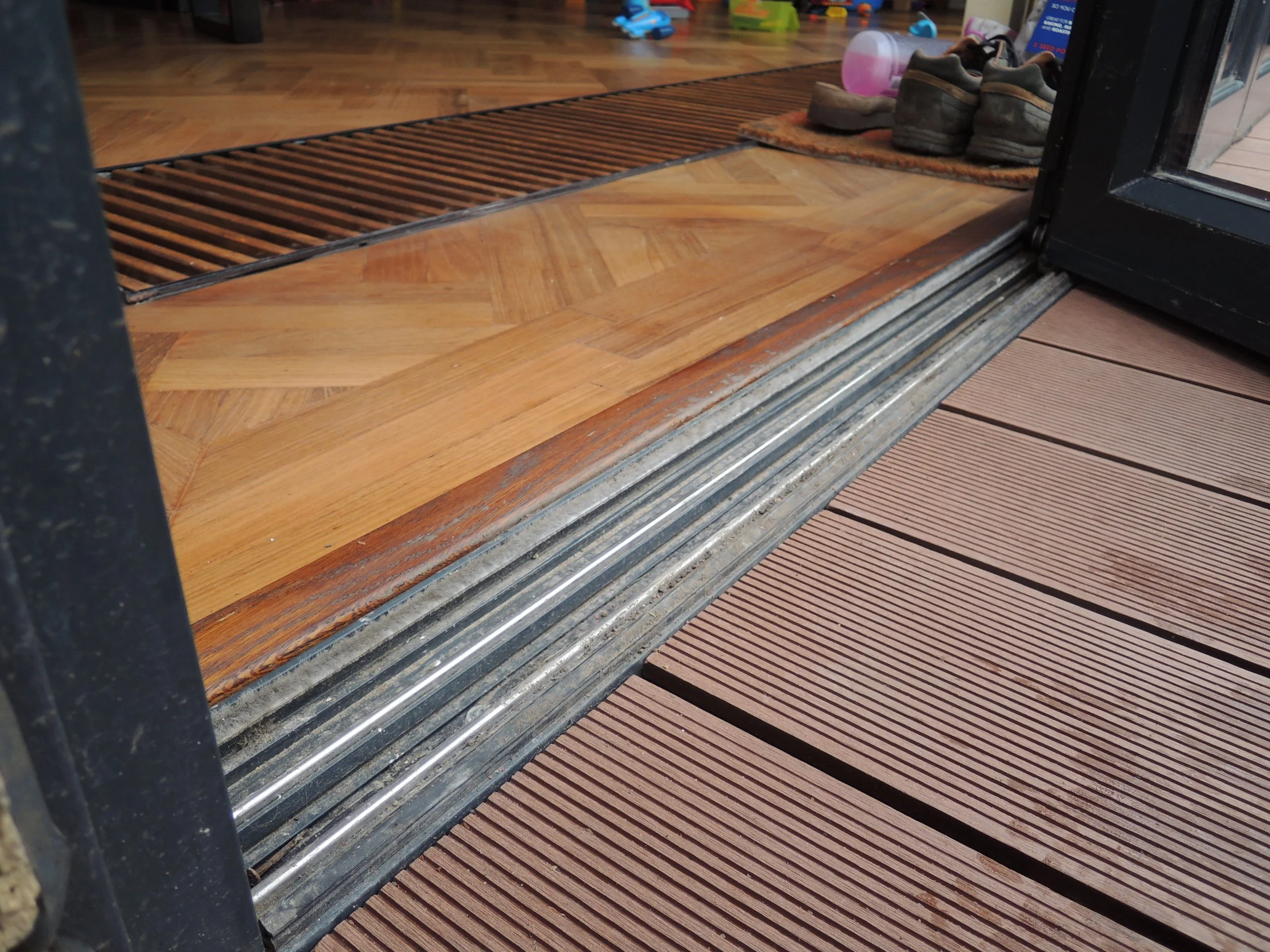 Composite decking replacement London - Millboard before and after.JPG