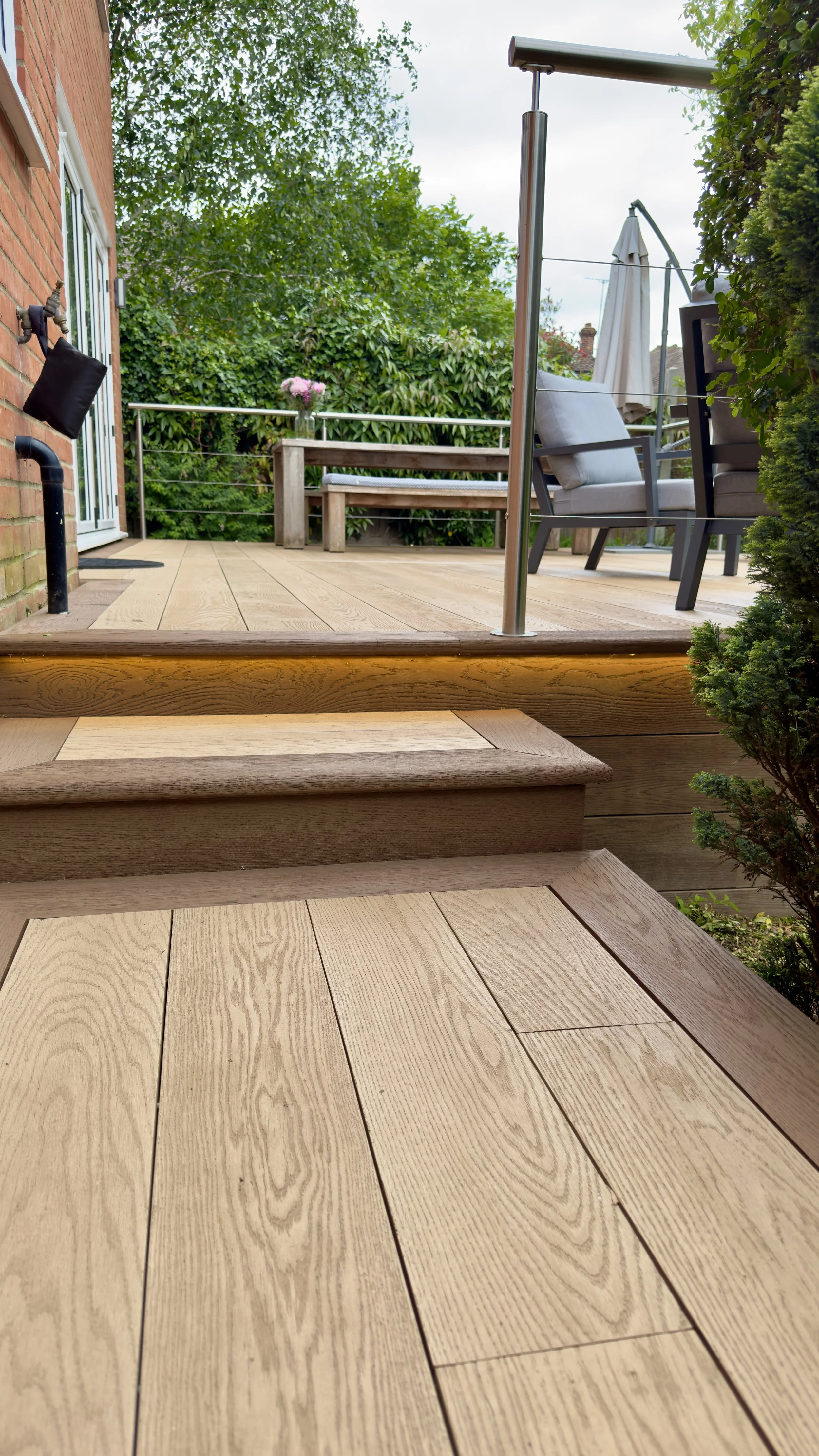 Timber to Millboard Decking Transformation in Shenfield, Essex (20).jpg