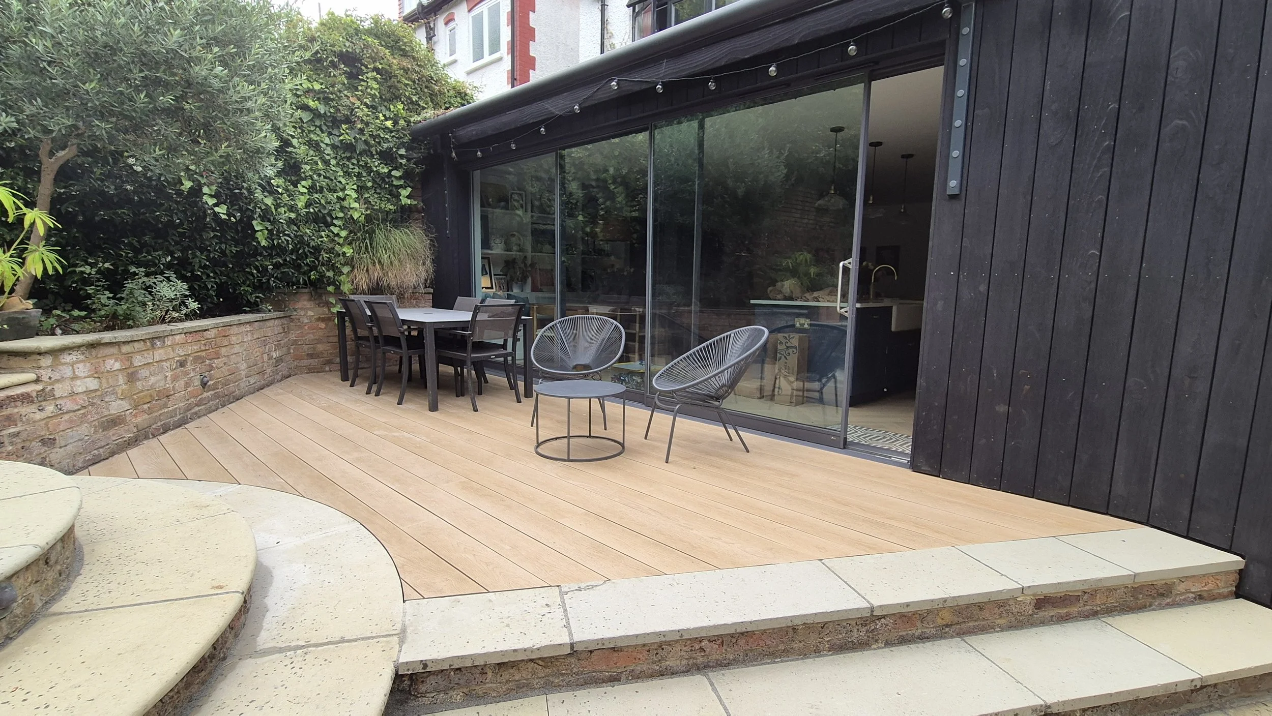Millboard Golden Oak Decking Installation – London