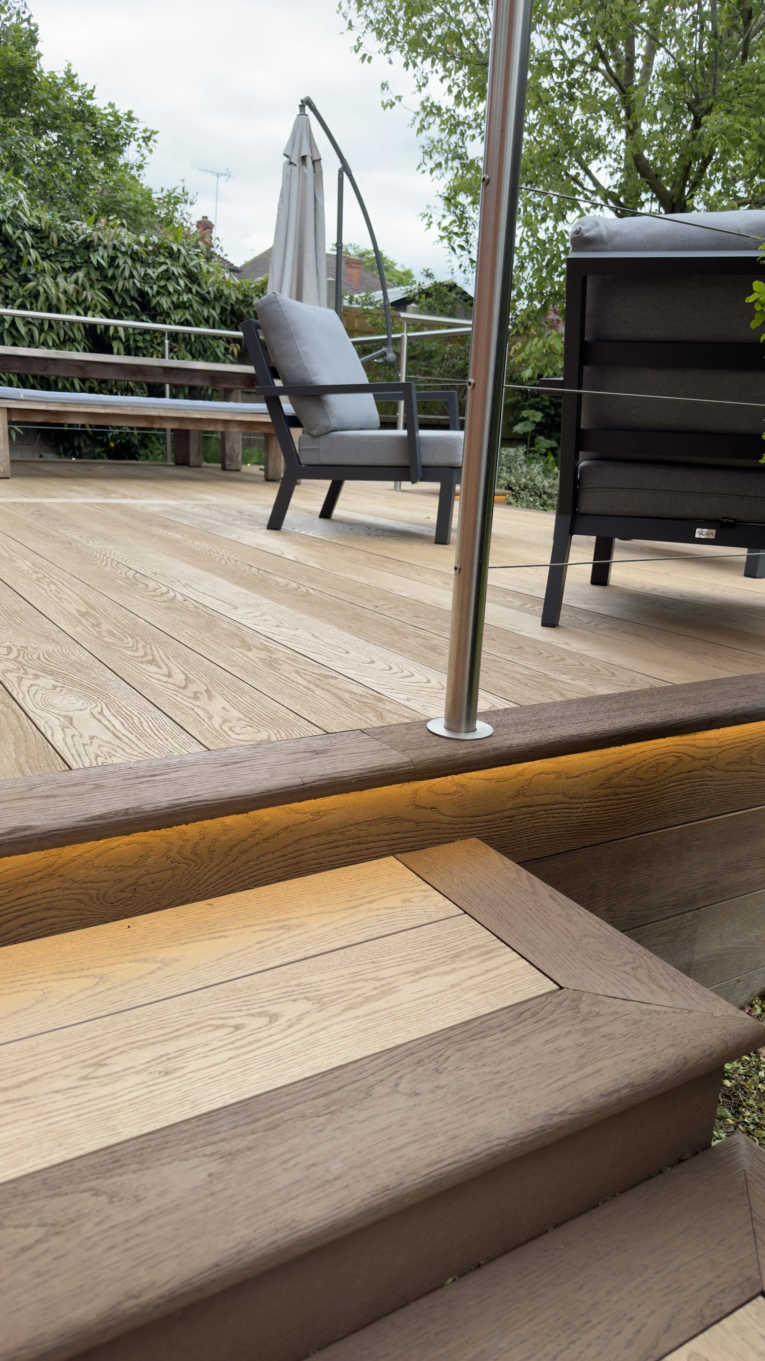Timber to Millboard Decking Transformation in Shenfield, Essex (21).jpg