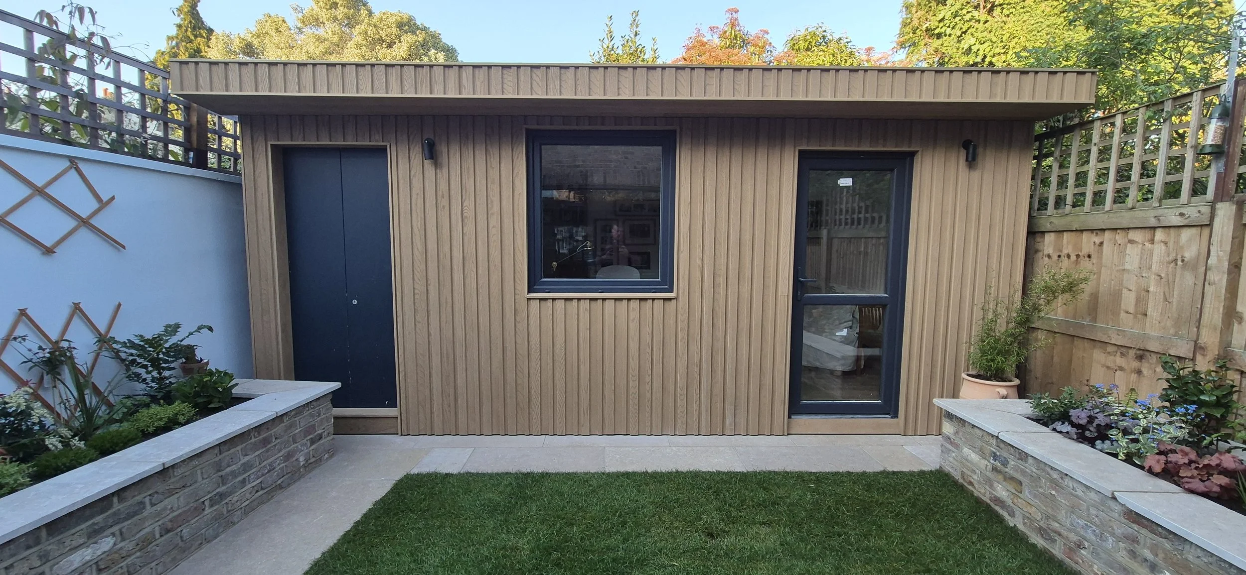 Board & Batten composite cladding