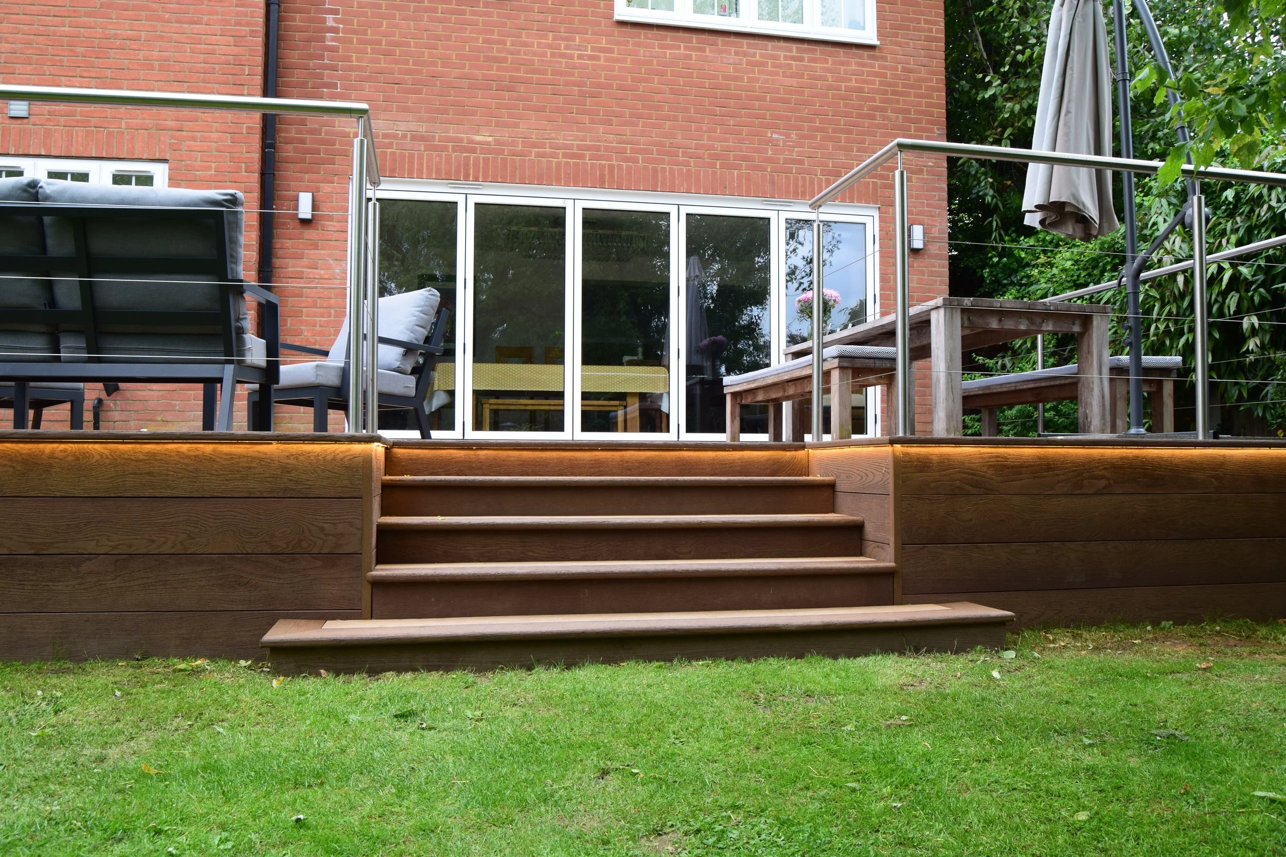 Timber to Millboard Decking Transformation in Shenfield, Essex (11).JPG