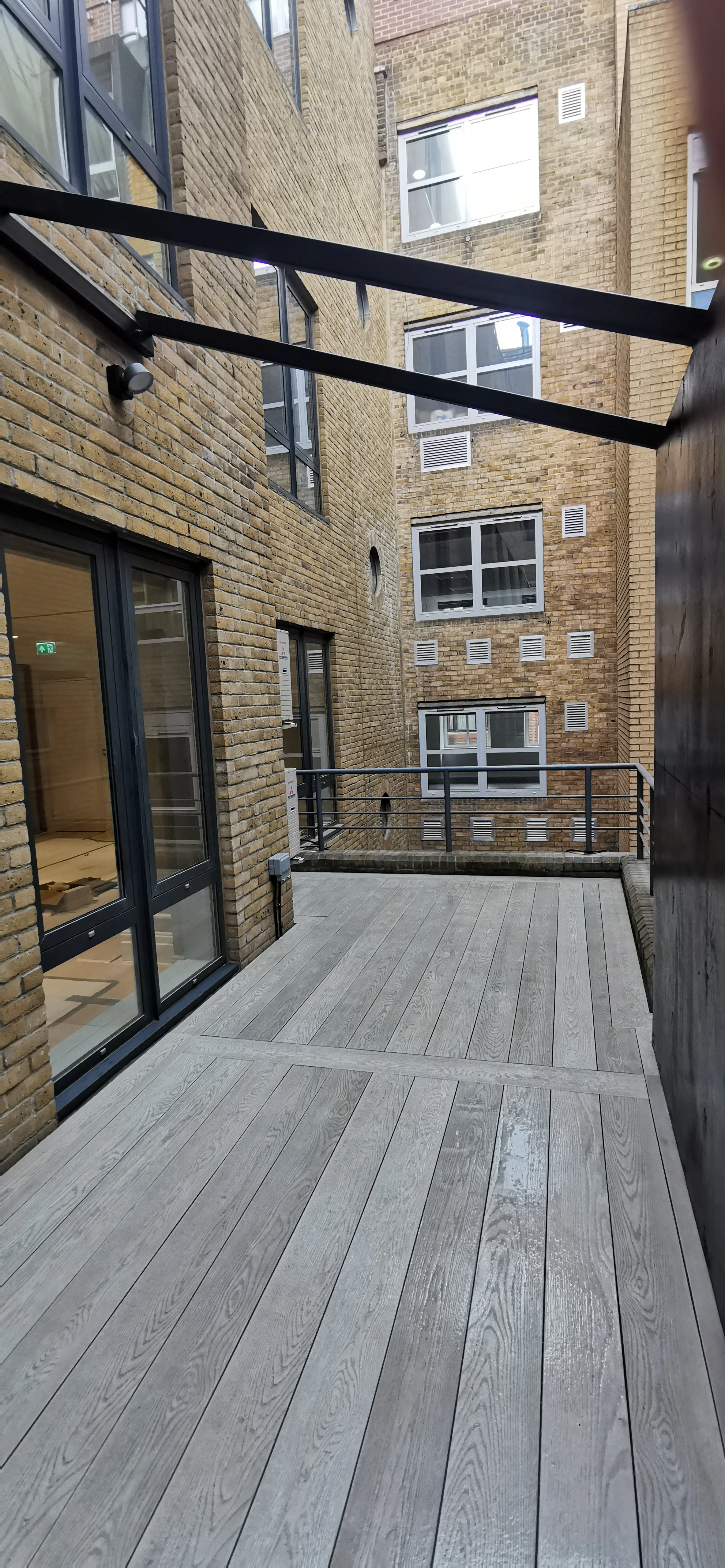 Millboard Decking, Steel Pergola & Privacy Screen Installation