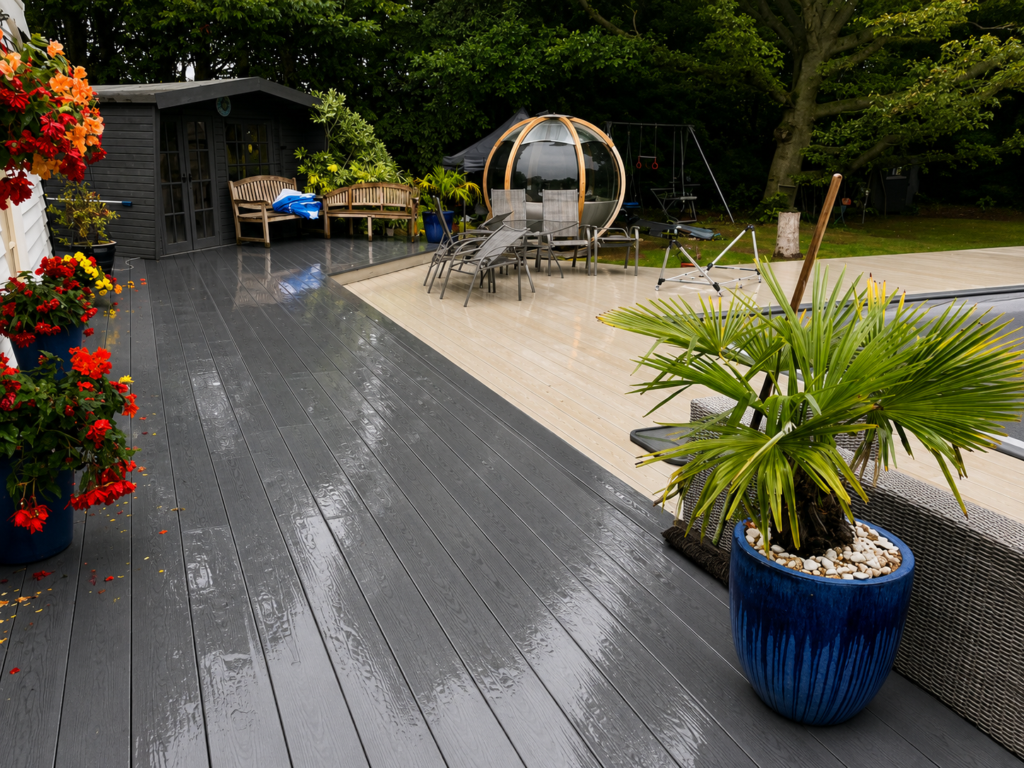 Millboard Swimming Pool Decking Installation – Stansted (4).png