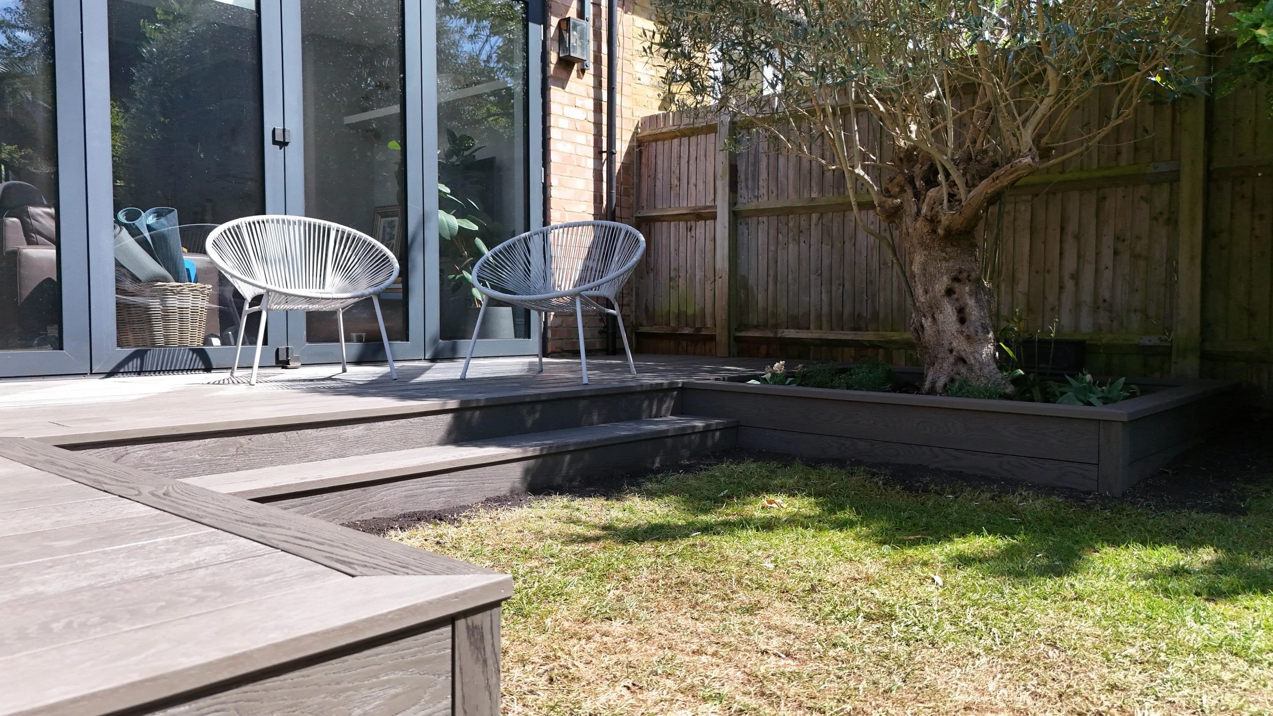 Ebony Grey Millboard Decking in Richmond
