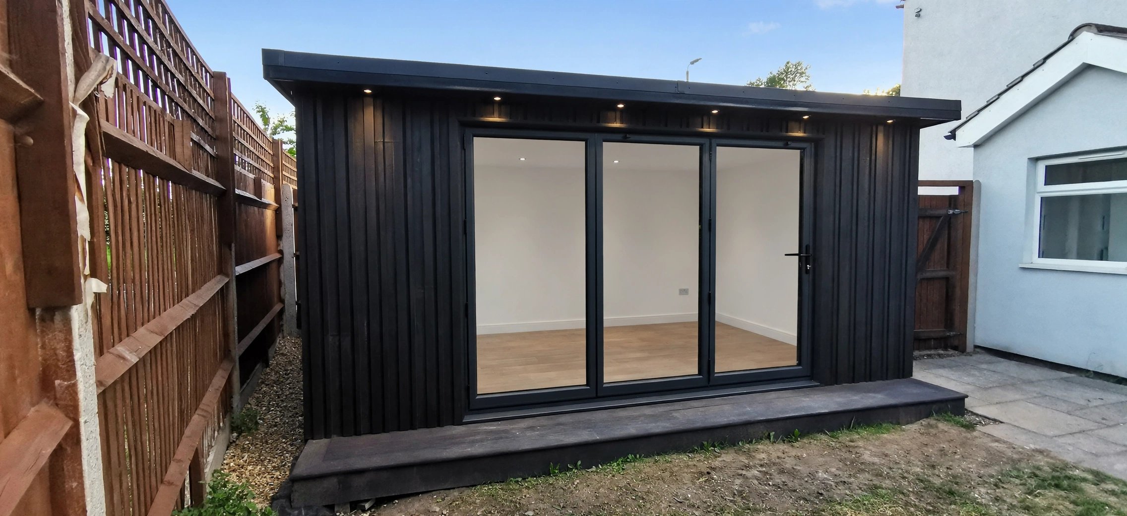 Burnt Cedar  Installation in Ilford, London