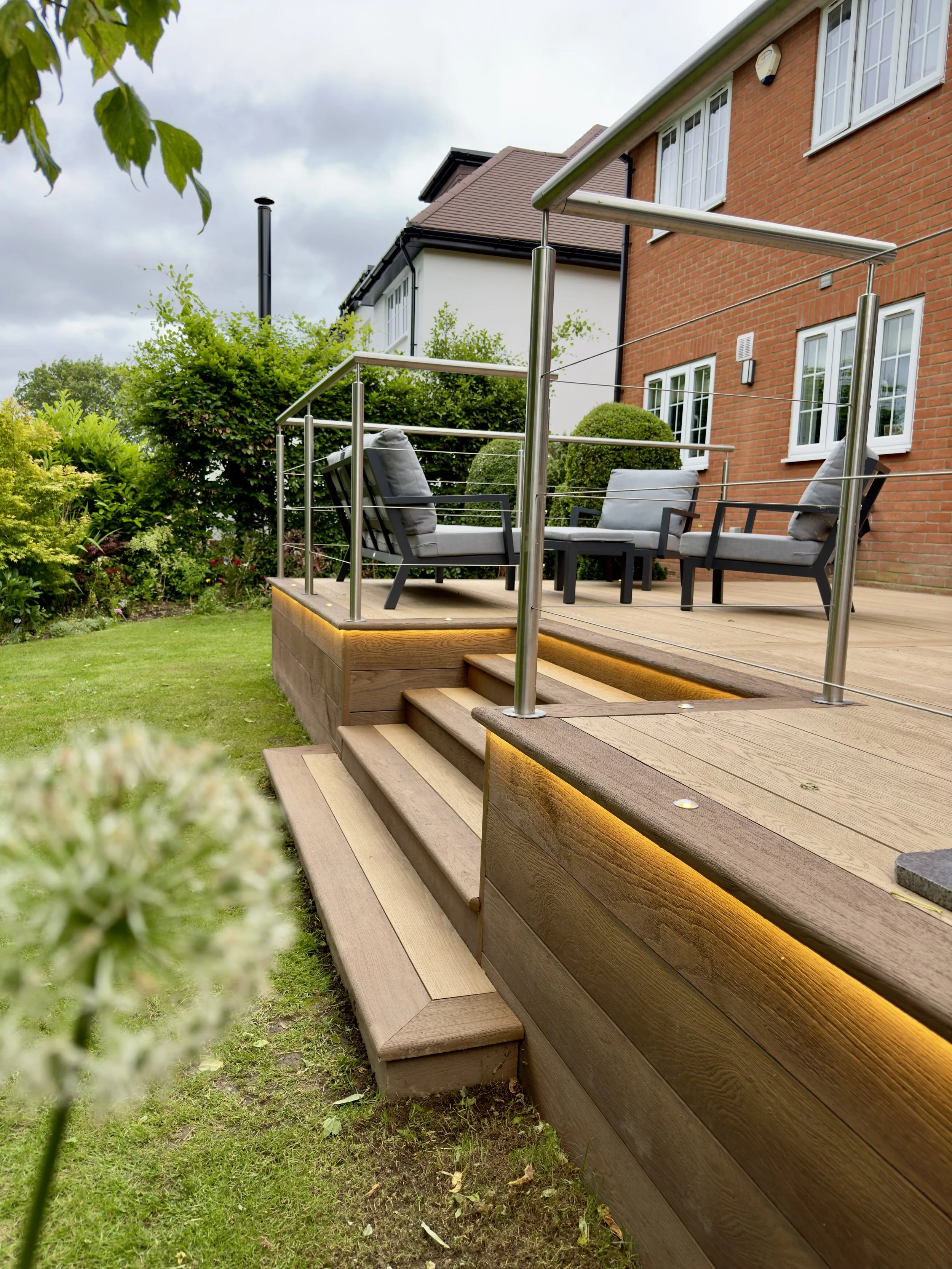 Timber to Millboard Decking Transformation in Shenfield, Essex (23).jpg