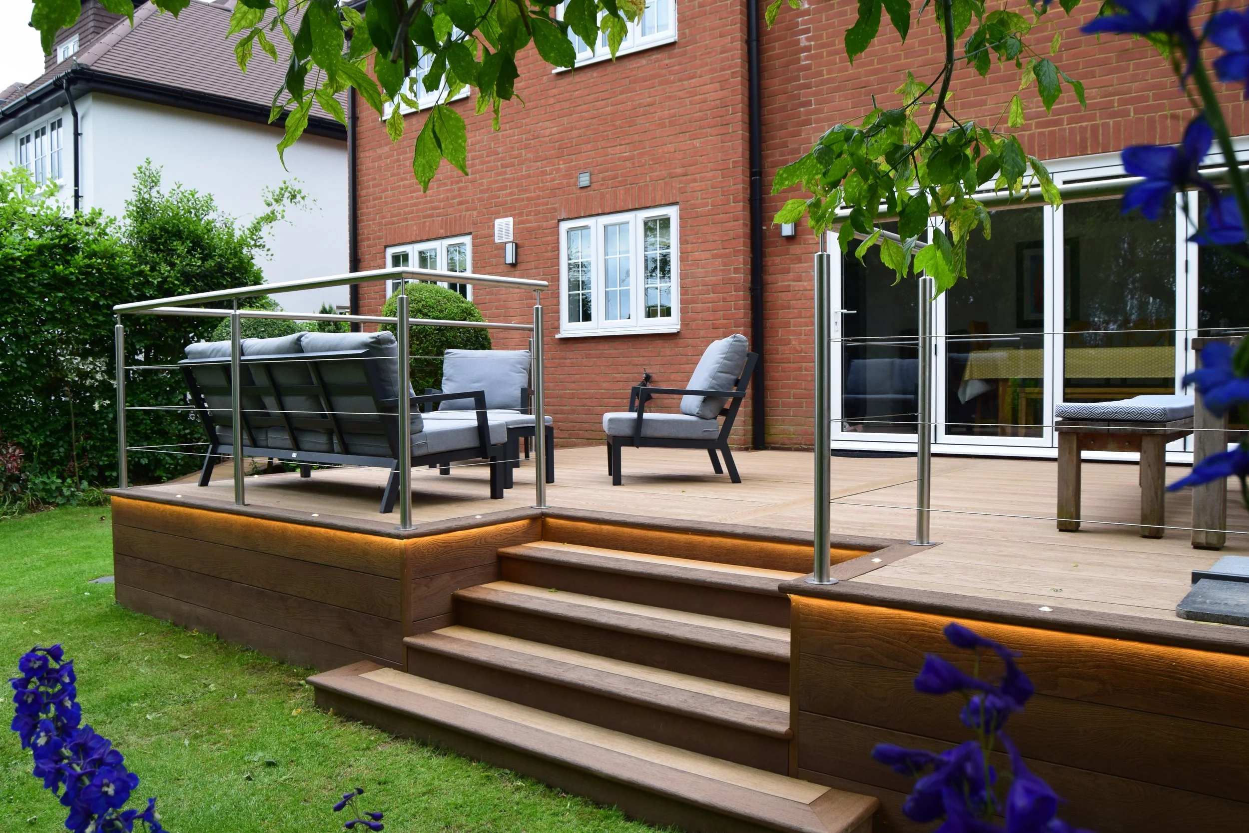 Timber to Millboard Decking Transformation in Shenfield, Essex (12).JPG