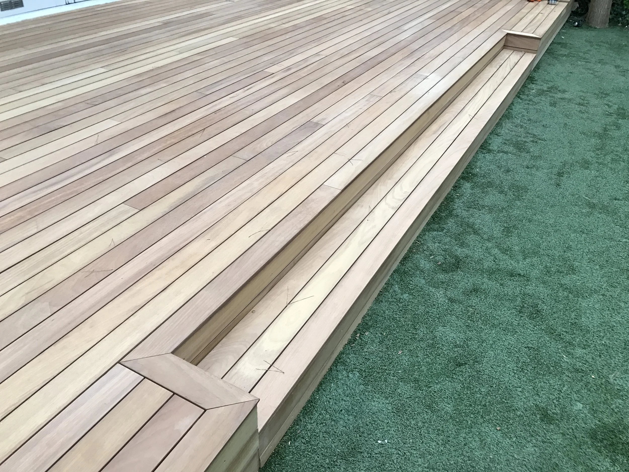 Iroko Hardwood Decking