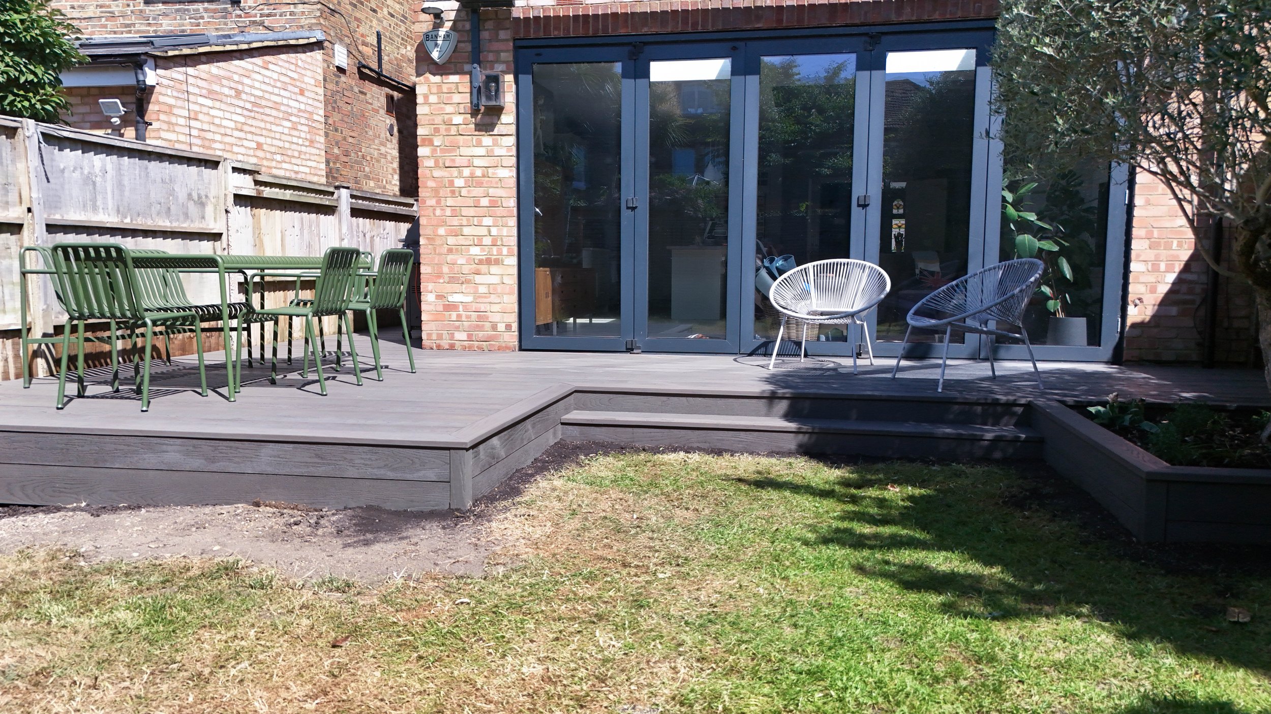 Luxury Millboard Ebony Grey Decking Installation in London (3)-2.jpg