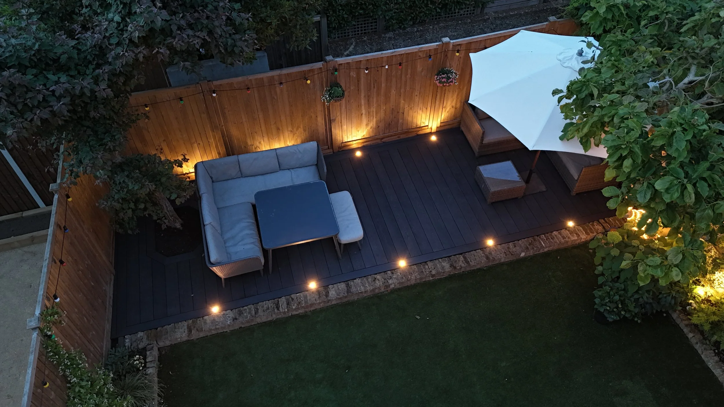 Luxury Millboard Brushed Decking Installation in London (12).JPG