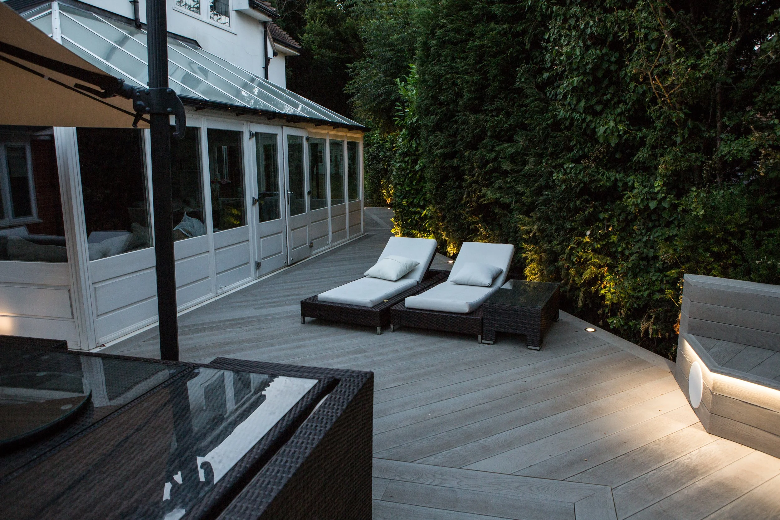 Luxury Millboard, composite and hardwood decking.
