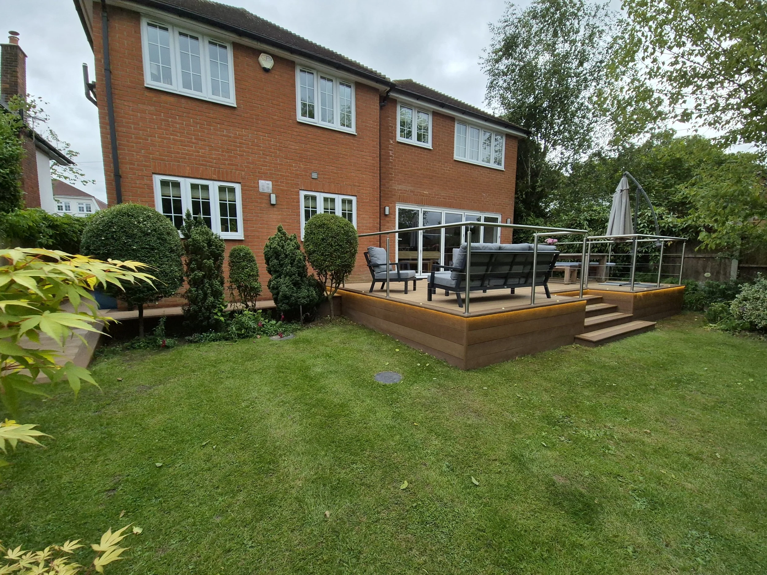 Timber to Millboard Decking Transformation in Shenfield, Essex (34).jpg