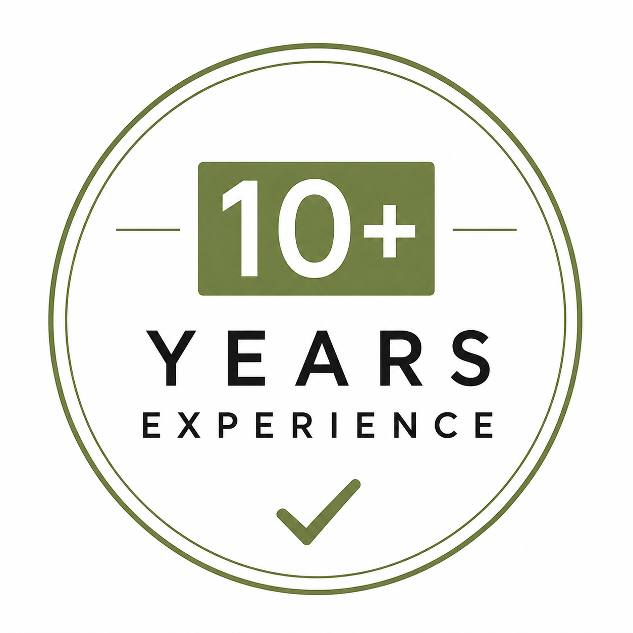 10+ Years Experience