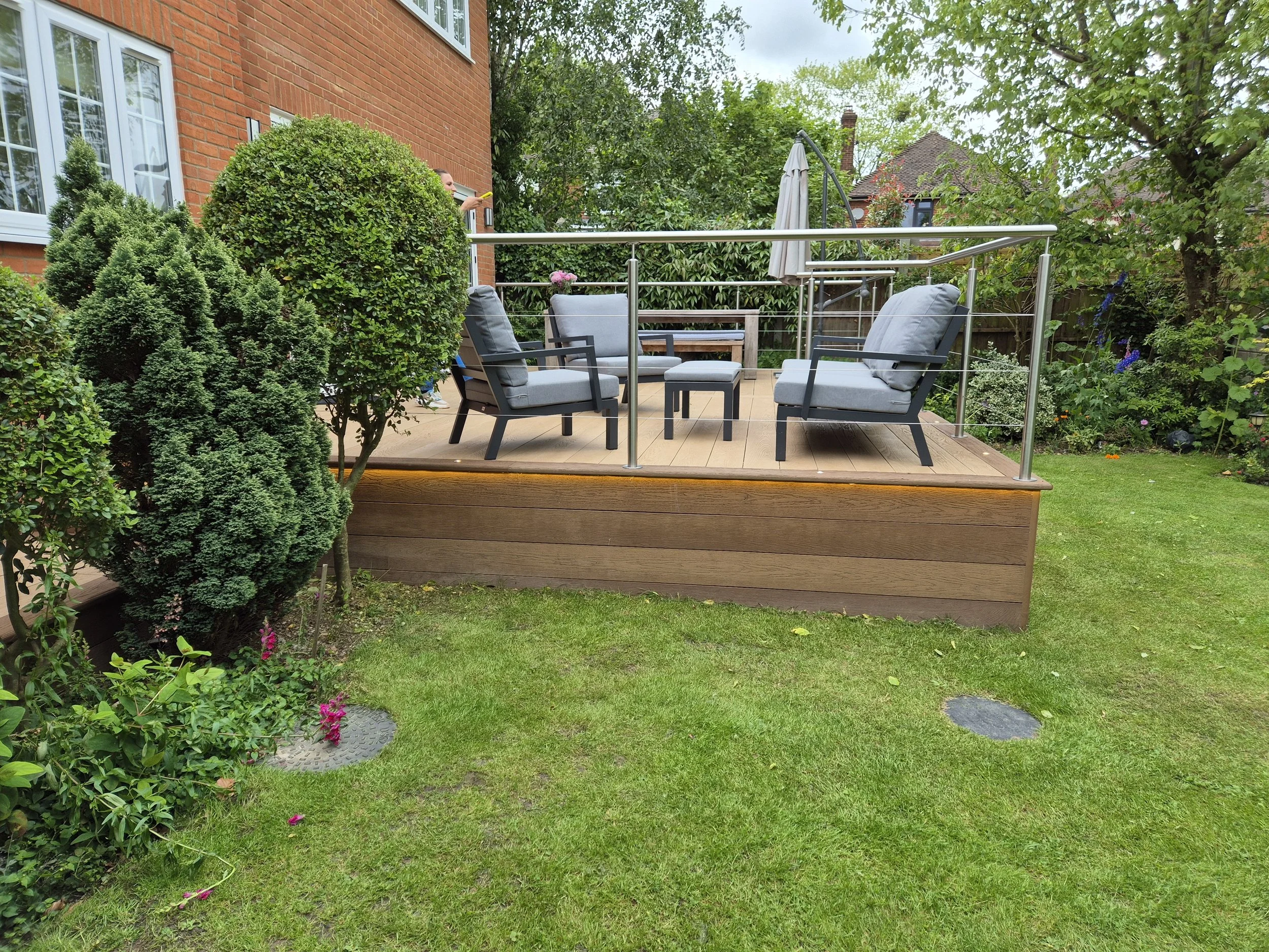 Timber to Millboard Decking Transformation in Shenfield, Essex (29).jpg