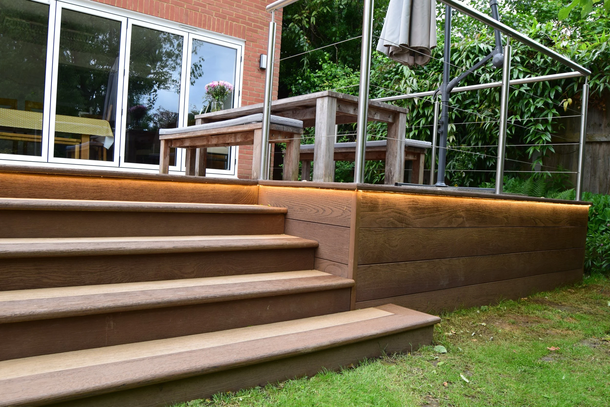 Timber to Millboard Decking Transformation in Shenfield, Essex (10).JPG