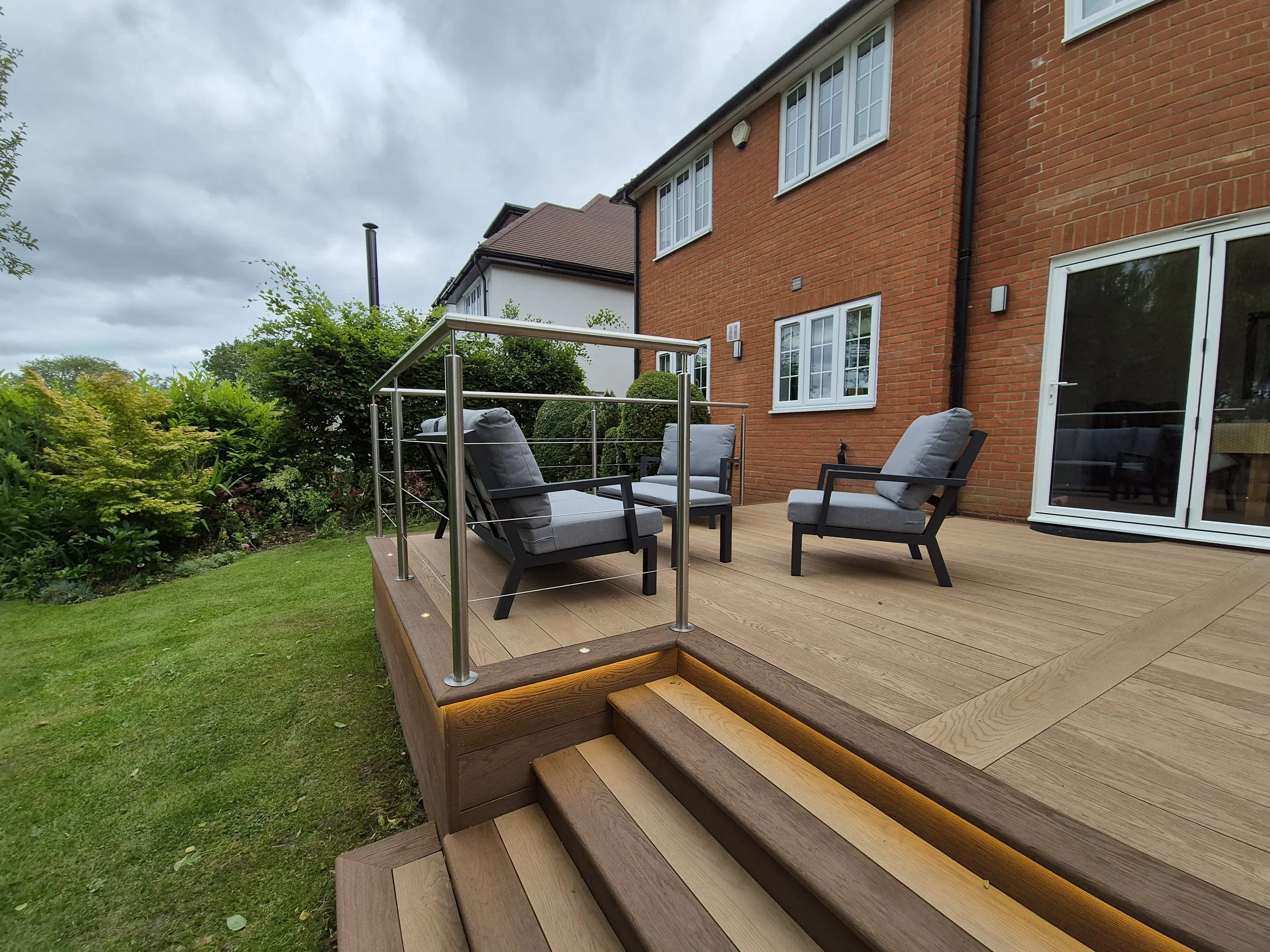 Timber to Millboard Decking Transformation in Shenfield, Essex (36).jpg