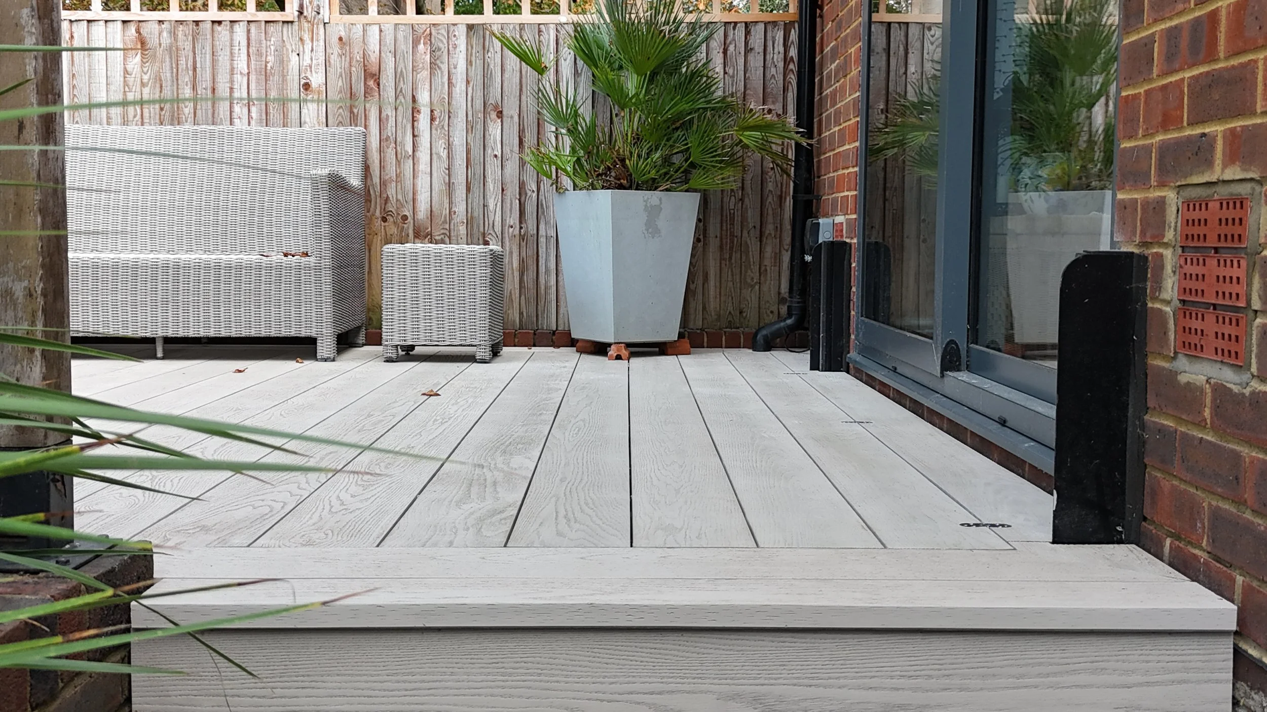 Smoked Oak Millboard Decking Installation in Richmond.JPG